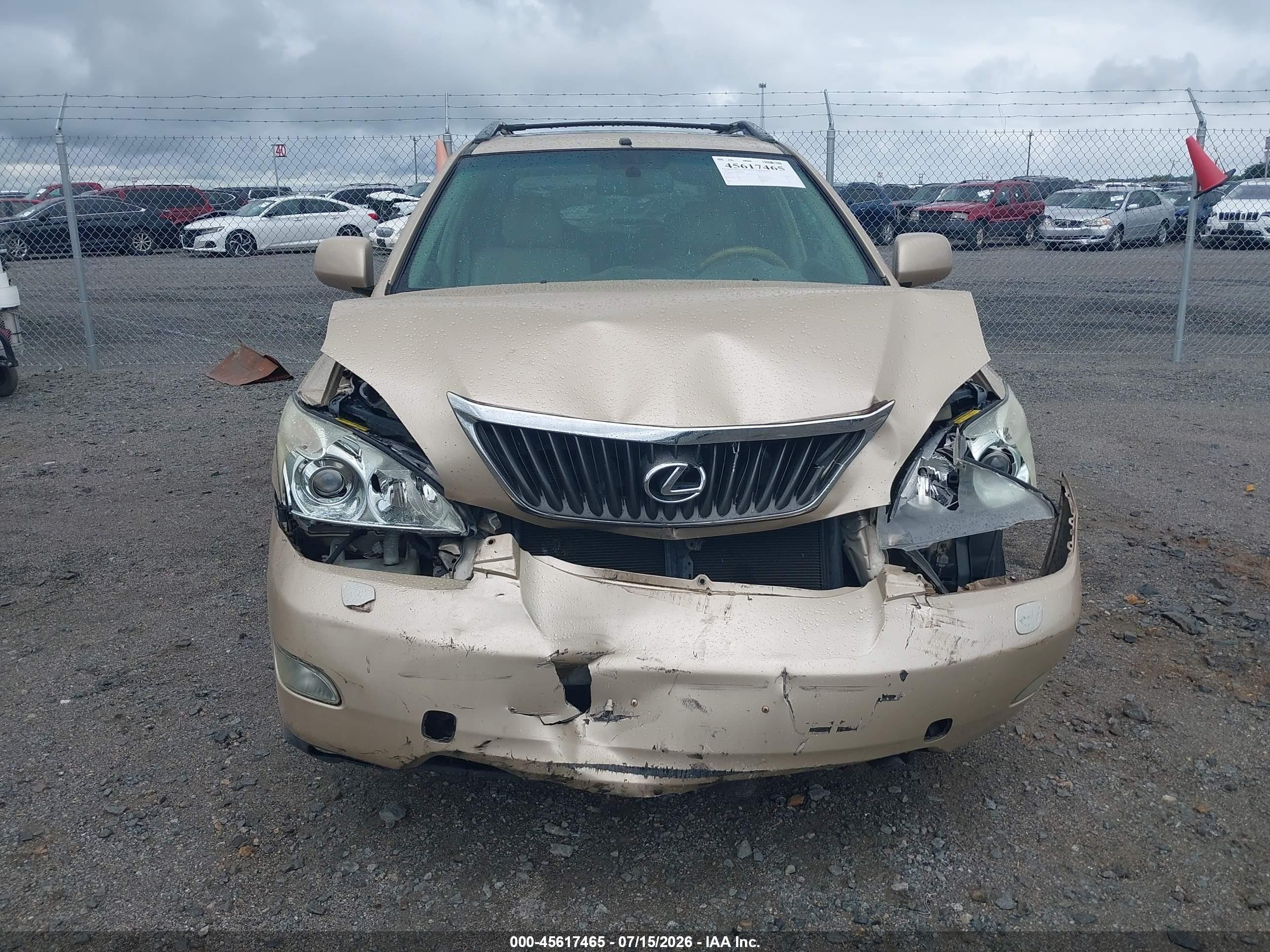 2009 Lexus Rx 350   Tan vin: 2T2HK31U89C121177