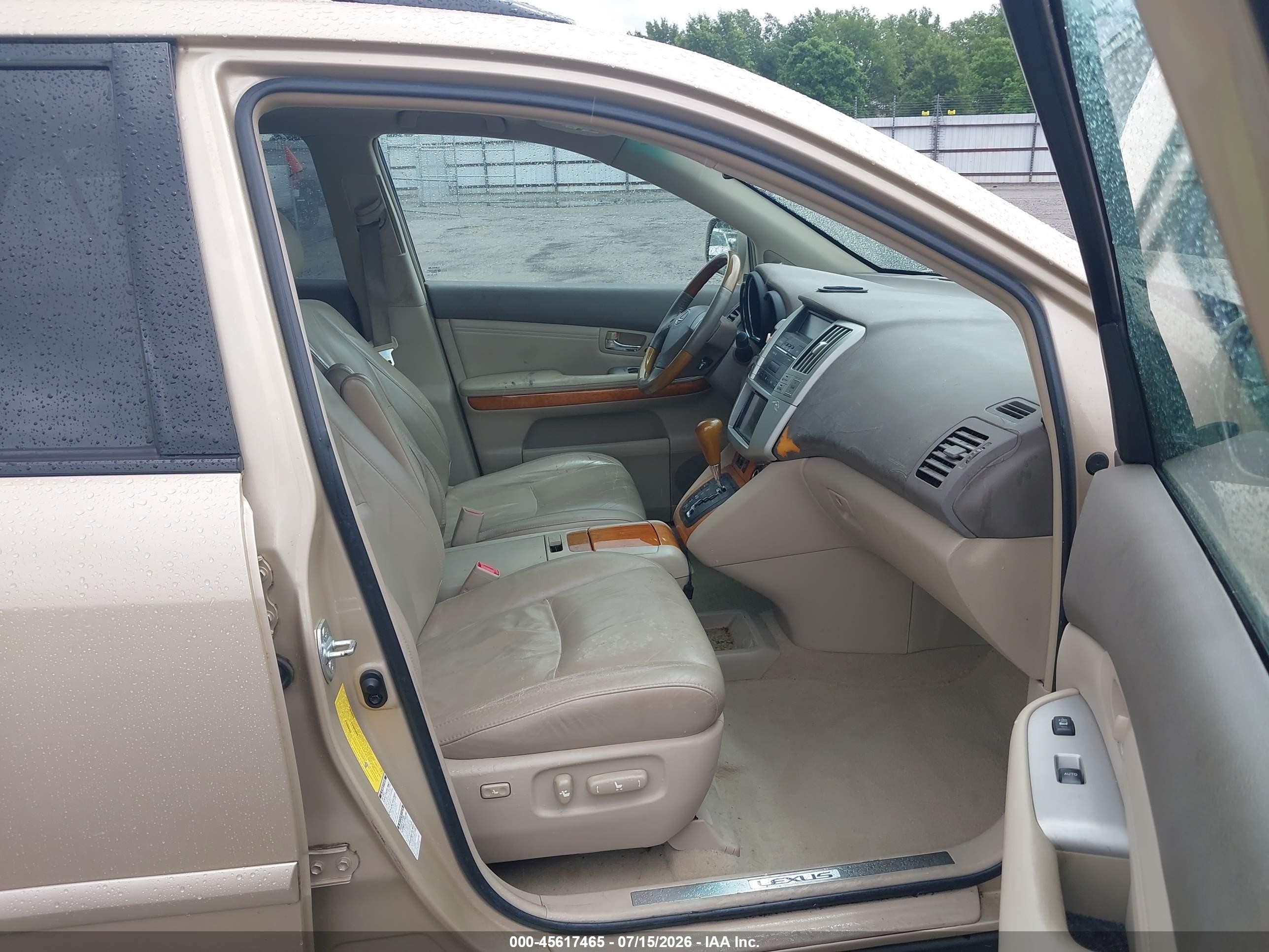 2009 Lexus Rx 350   Tan vin: 2T2HK31U89C121177