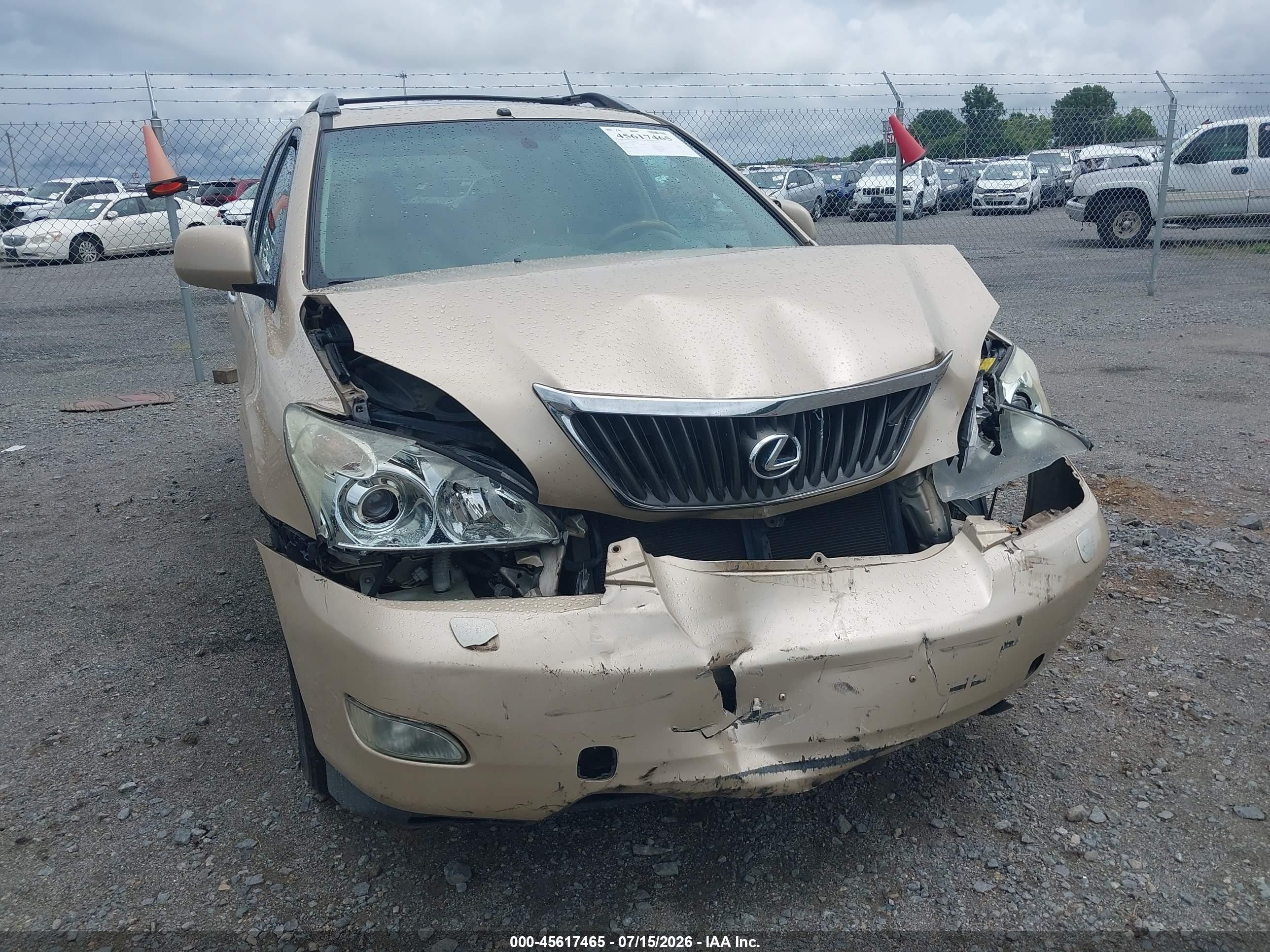 2009 Lexus Rx 350   Tan vin: 2T2HK31U89C121177
