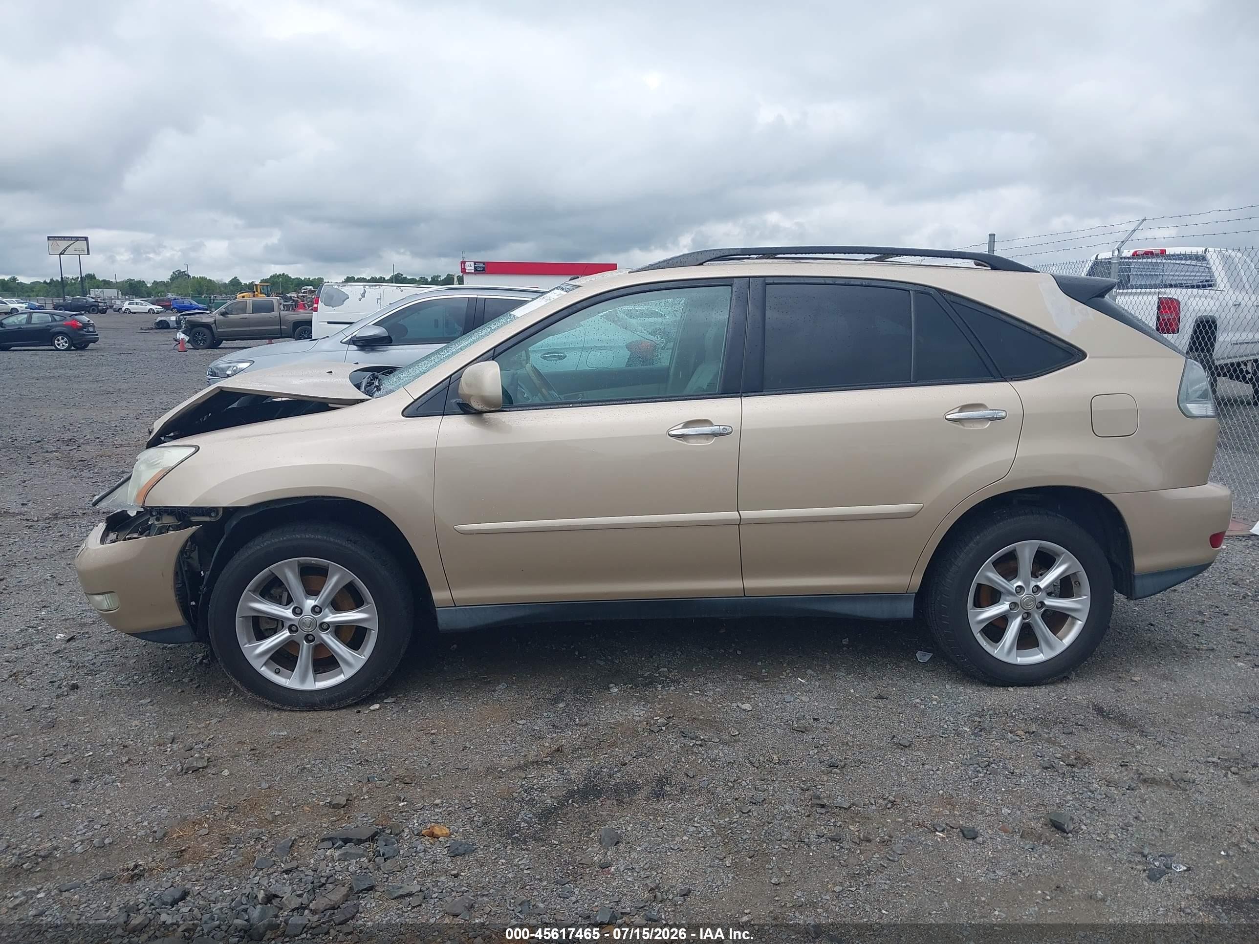 2009 Lexus Rx 350   Tan vin: 2T2HK31U89C121177