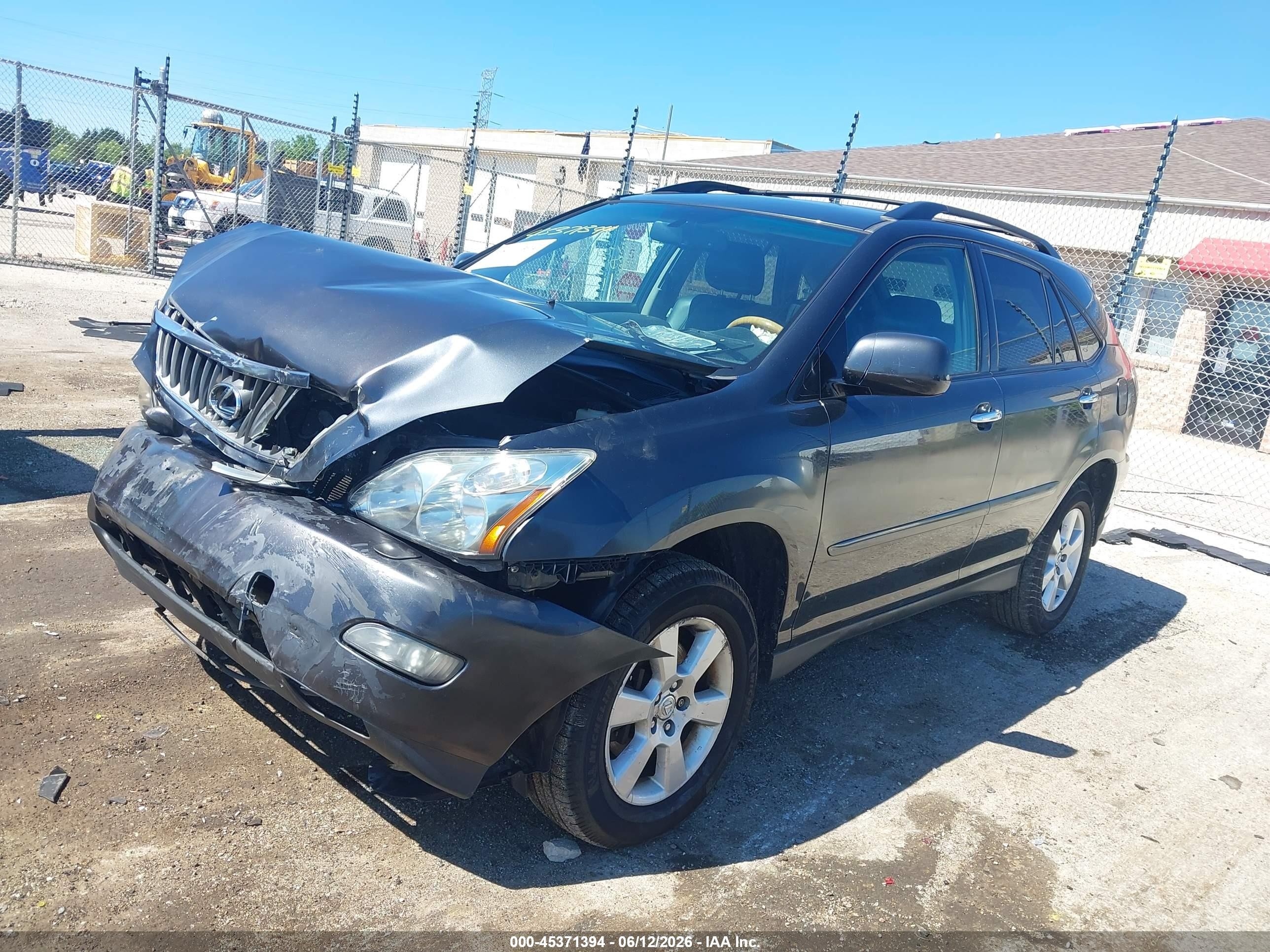 2009 Lexus Rx 350   Gray vin: 2T2HK31U89C123009
