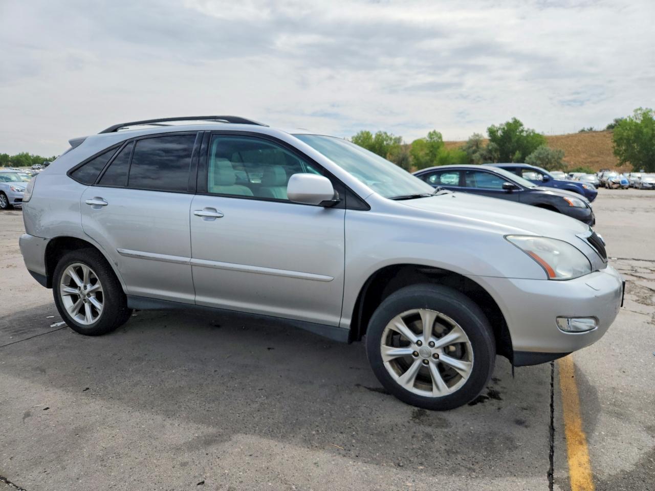 2009 Lexus Rx 350 Silver vin: 2T2HK31U89C123401