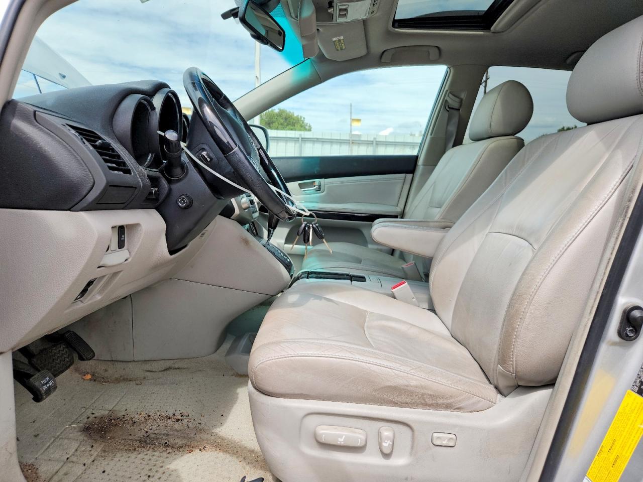 2009 Lexus Rx 350 Silver vin: 2T2HK31U89C123401