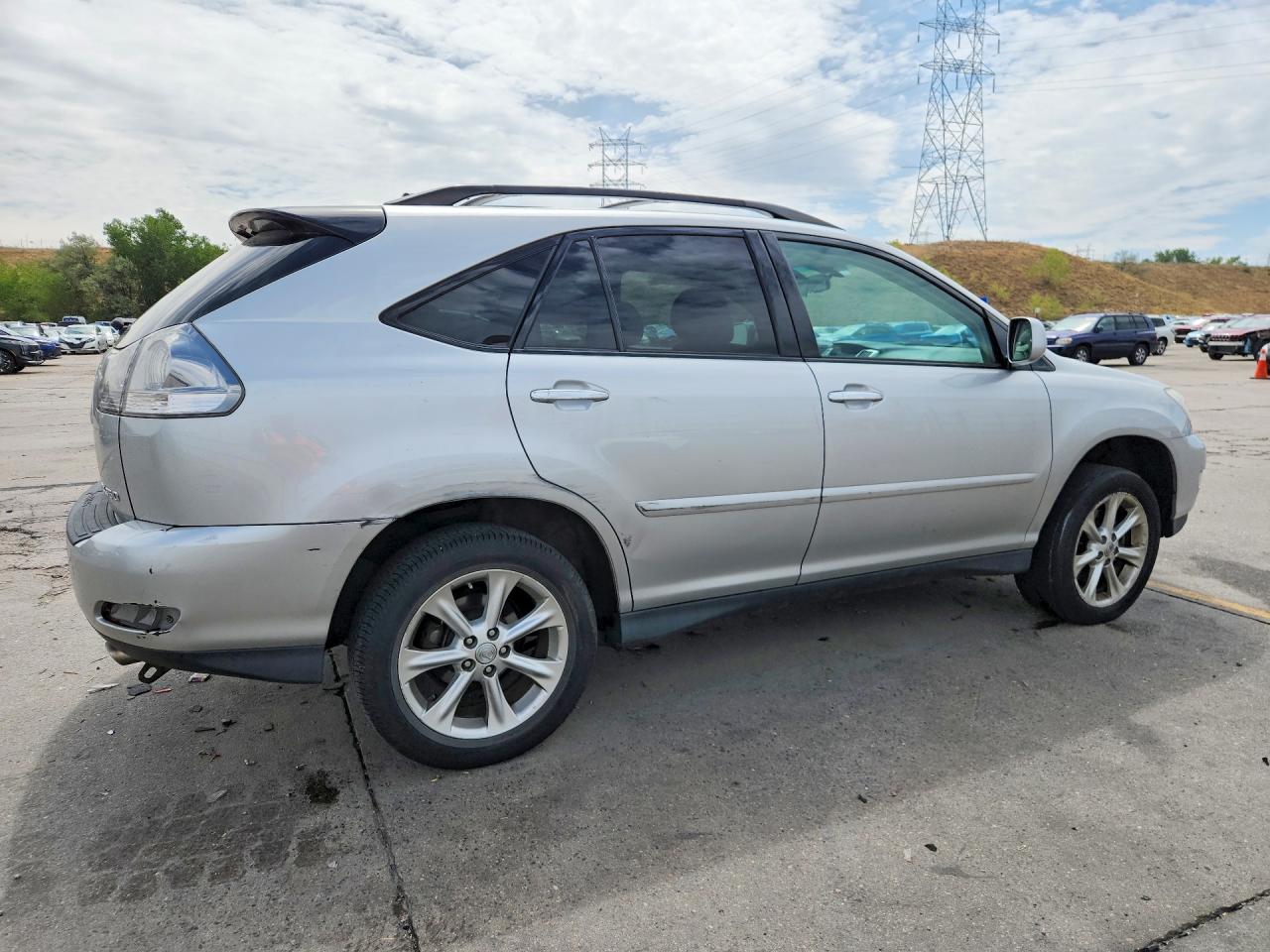 2009 Lexus Rx 350 Silver vin: 2T2HK31U89C123401
