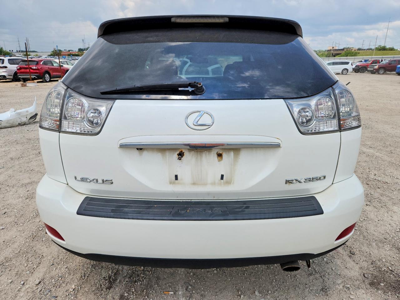 2009 Lexus Rx 350 White vin: 2T2HK31U89C123432