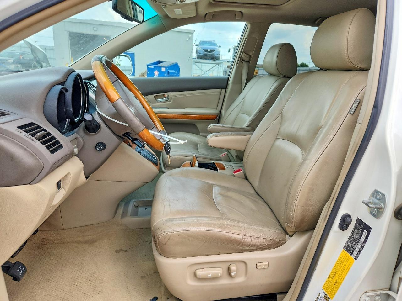 2009 Lexus Rx 350 White vin: 2T2HK31U89C123432