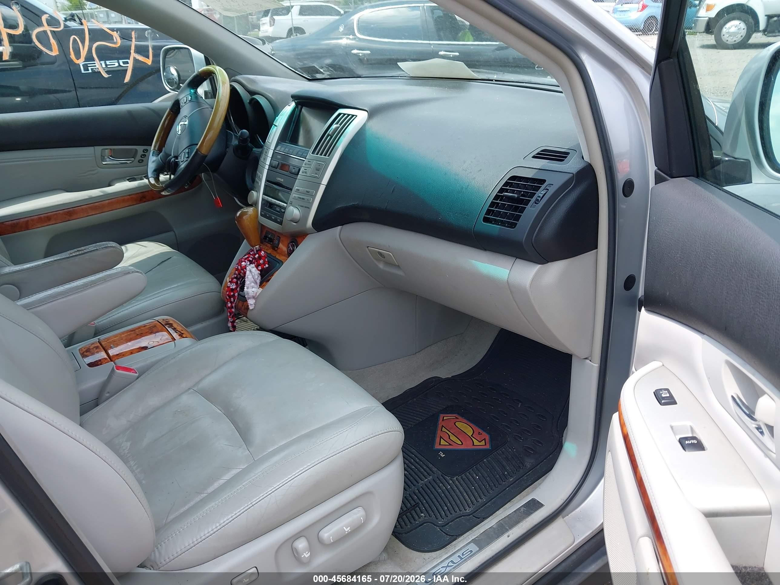 2009 Lexus Rx 350   Silver vin: 2T2HK31U89C125133