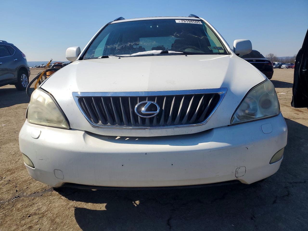 2009 Lexus Rx 350 White vin: 2T2HK31U89C127576