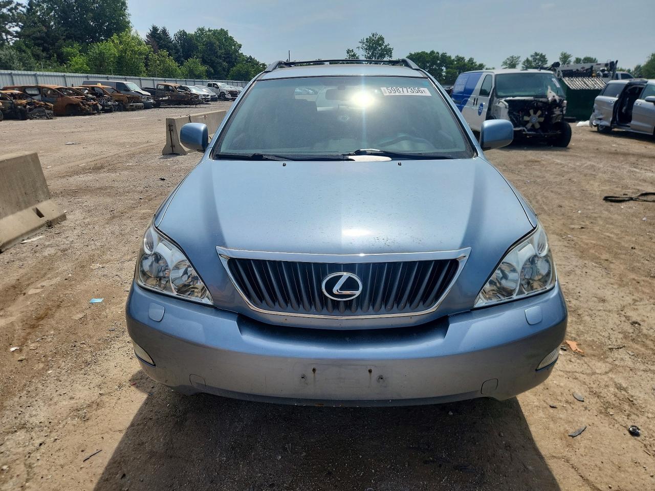 2009 Lexus Rx 350 Blue vin: 2T2HK31U89C129344