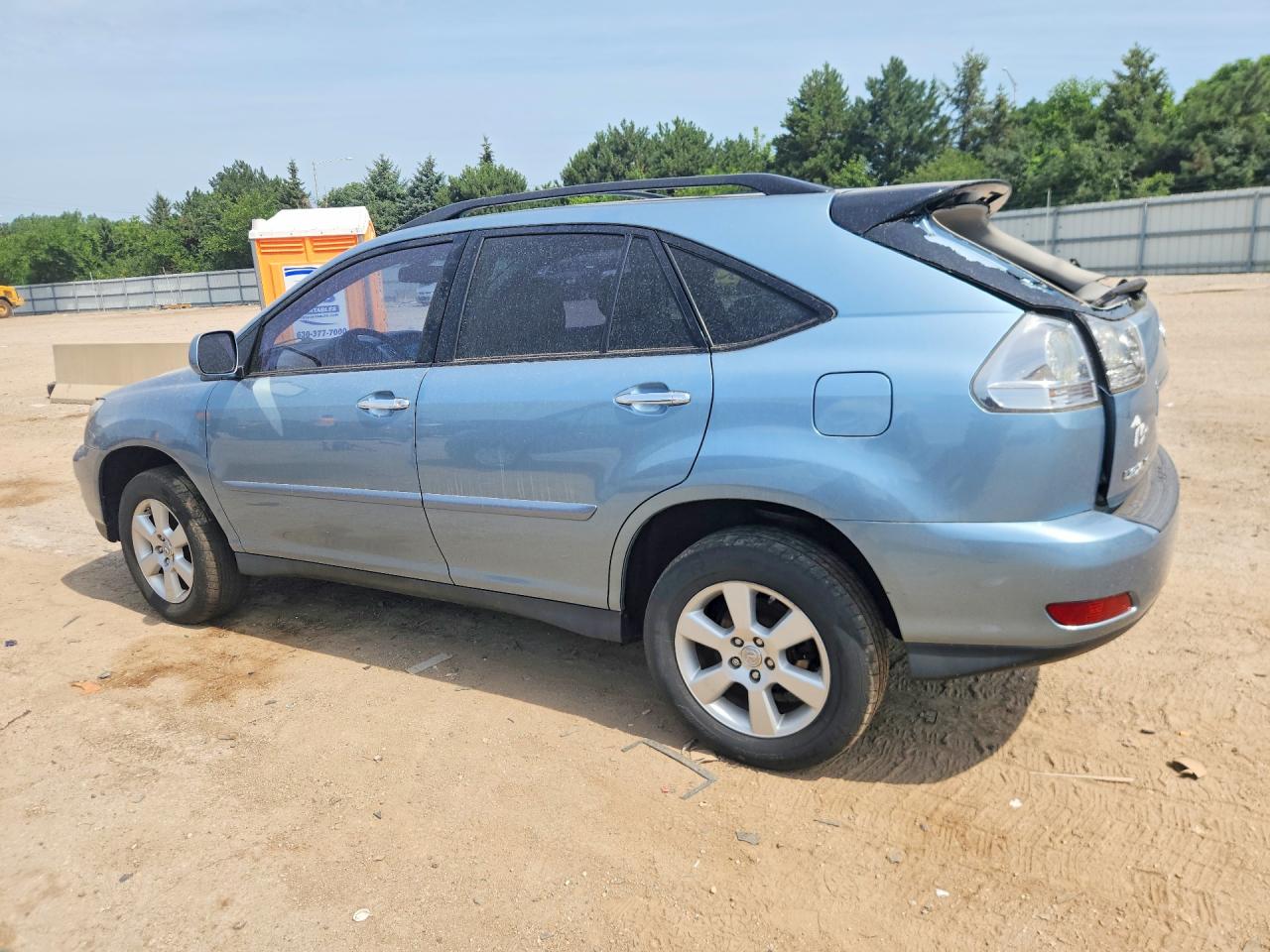 2009 Lexus Rx 350 Blue vin: 2T2HK31U89C129344