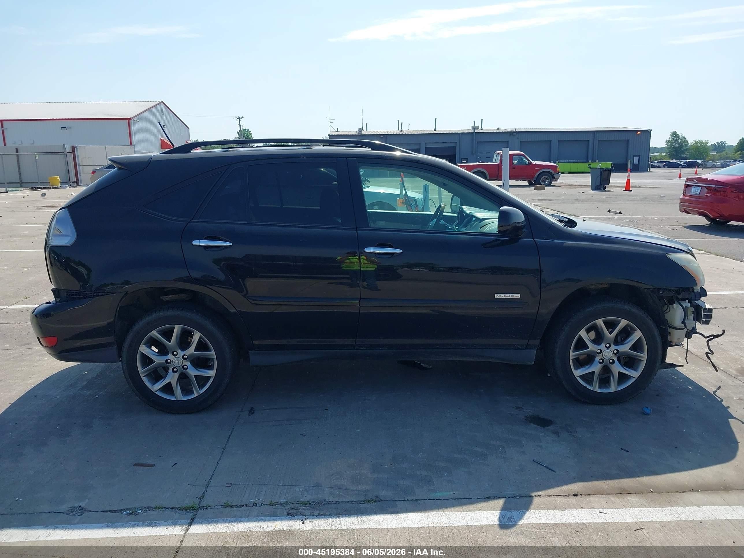 2009 Lexus Rx 350   Black vin: 2T2HK31U89C129473