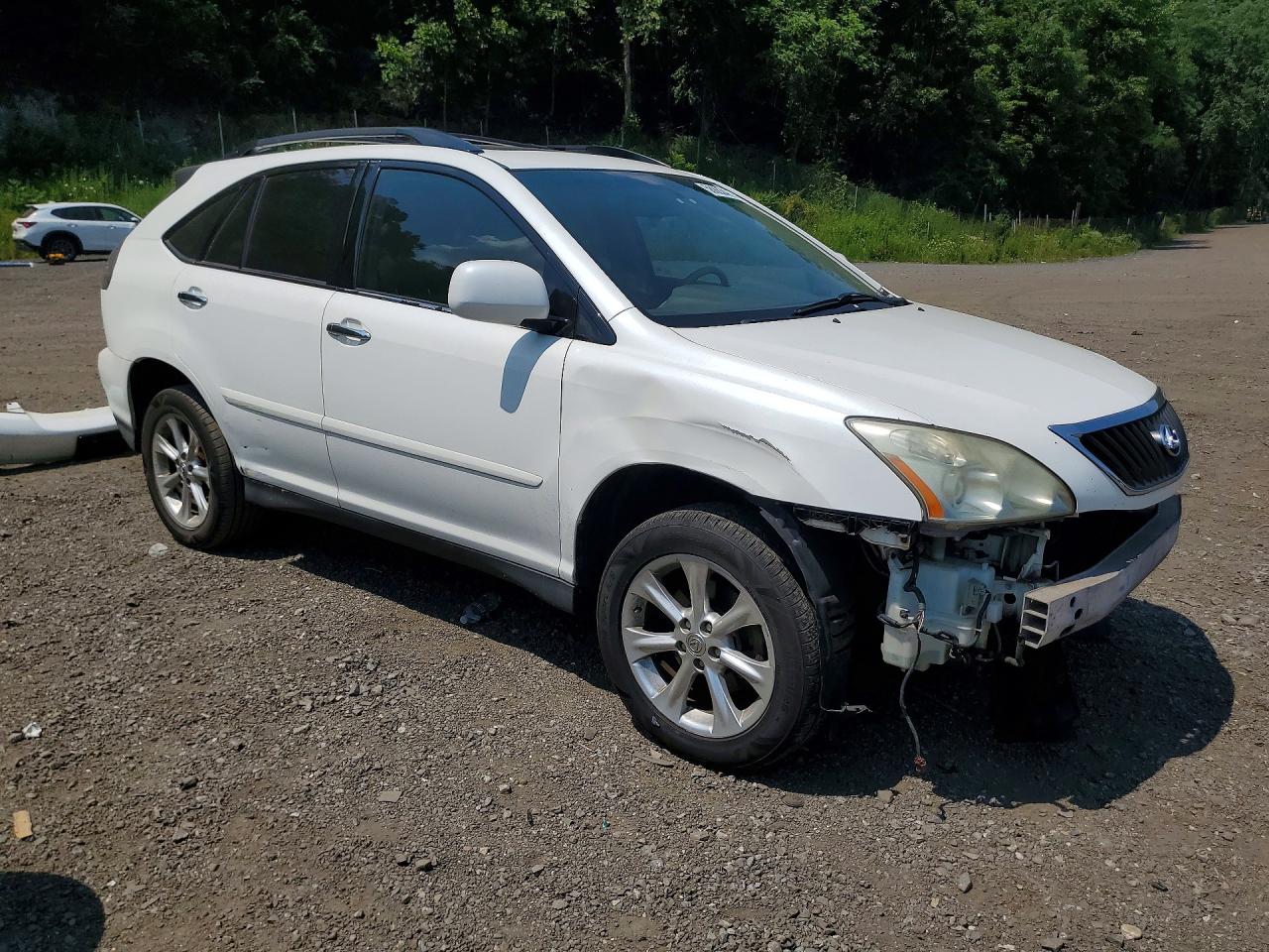 2009 Lexus Rx 350 White vin: 2T2HK31U89C129697