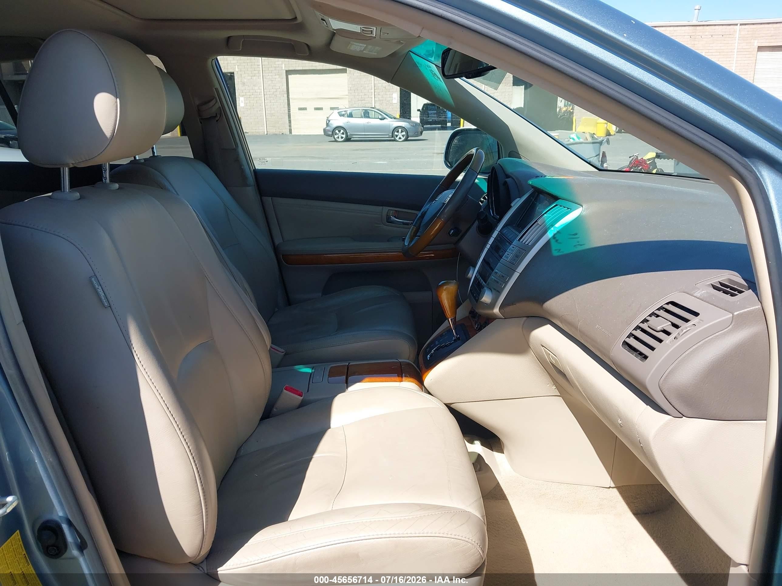 2009 Lexus Rx 350   Light Blue vin: 2T2HK31U89C130798