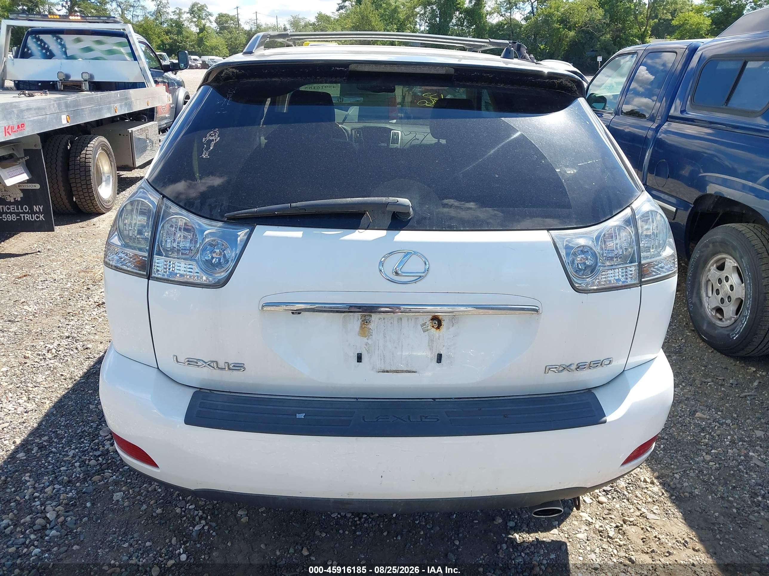 2009 Lexus Rx 350 White vin: 2T2HK31U89C135175