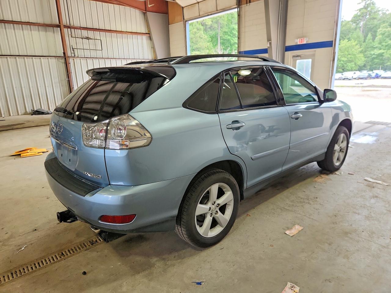 2007 Lexus Rx 350 Blue vin: 2T2HK31U97C012563