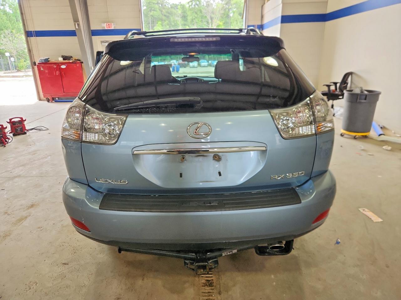 2007 Lexus Rx 350 Blue vin: 2T2HK31U97C012563