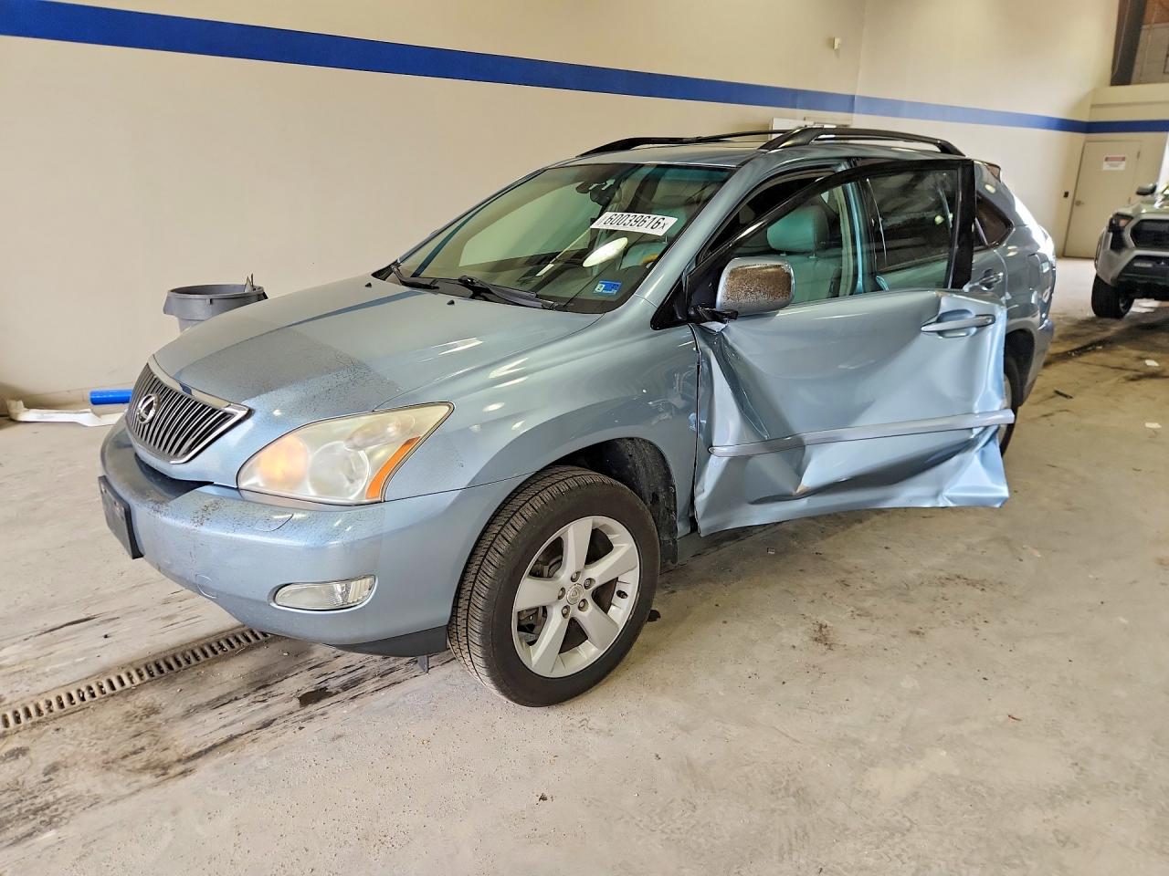 2007 Lexus Rx 350 Blue vin: 2T2HK31U97C012563