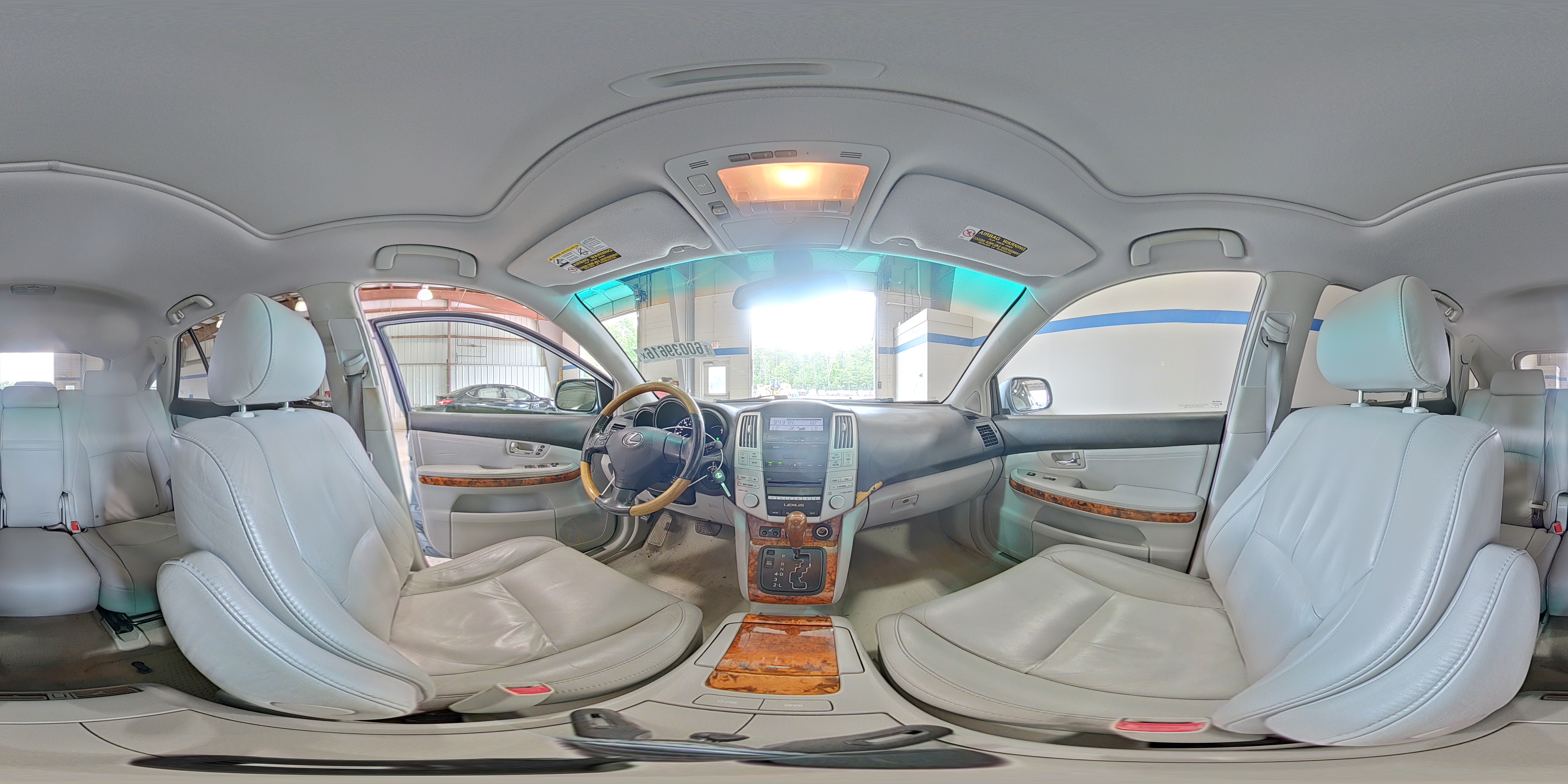 2007 Lexus Rx 350 Blue vin: 2T2HK31U97C012563