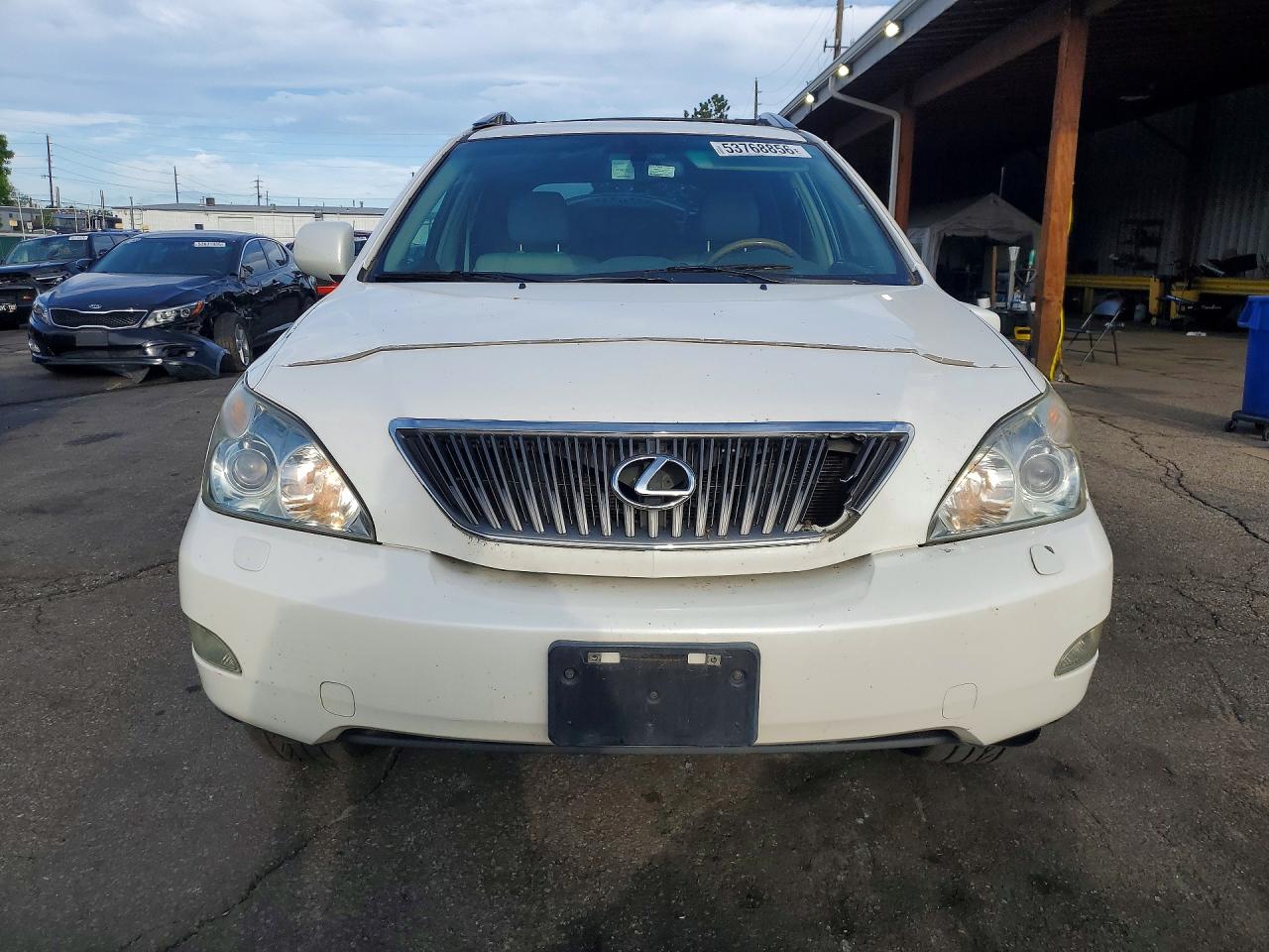 2007 Lexus Rx 350 White vin: 2T2HK31U97C018220