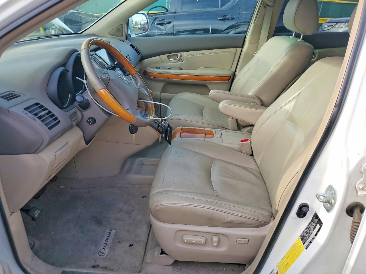 2007 Lexus Rx 350 White vin: 2T2HK31U97C018220