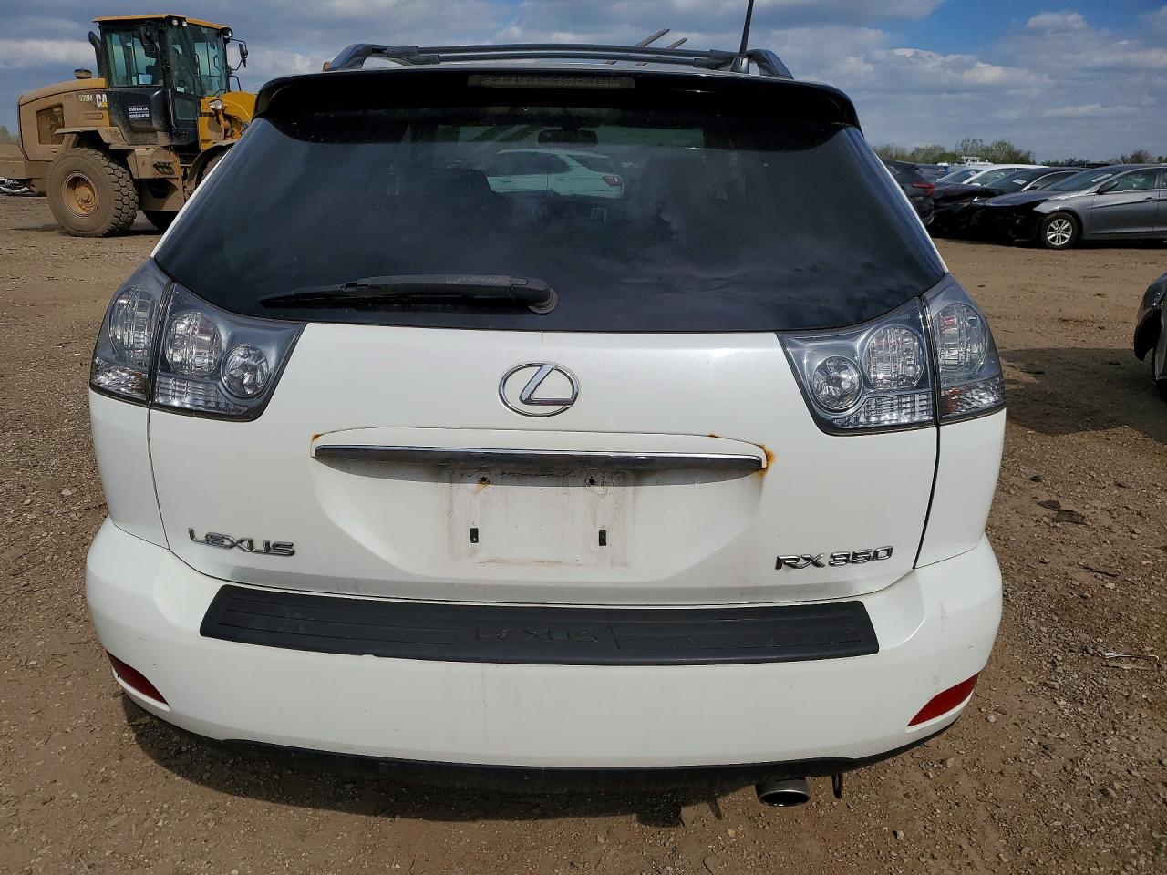 2007 Lexus Rx 350 White vin: 2T2HK31U97C025412