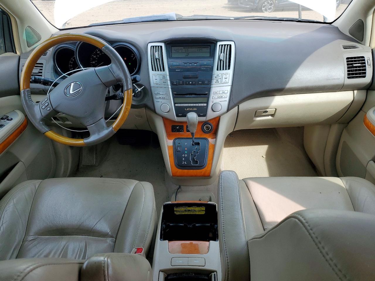 2007 Lexus Rx 350 White vin: 2T2HK31U97C025412