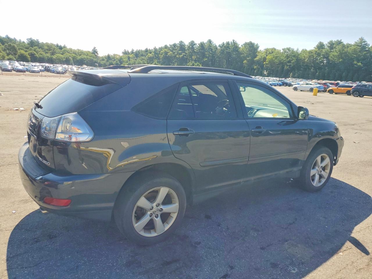 2007 Lexus Rx 350 Blue vin: 2T2HK31U97C032005