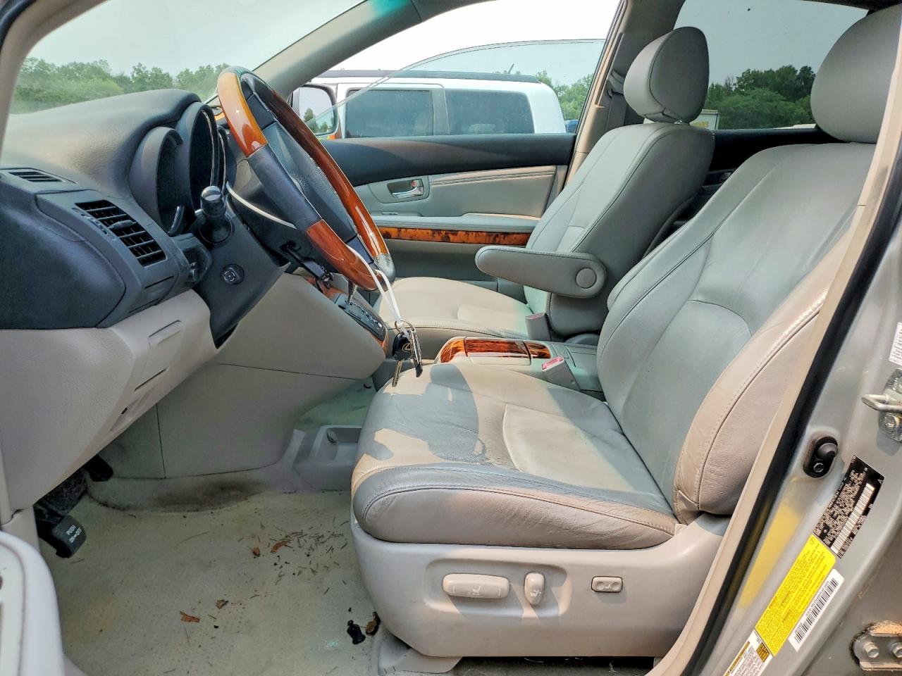 2007 Lexus Rx 350 Серебряный vin: 2T2HK31U97C040976
