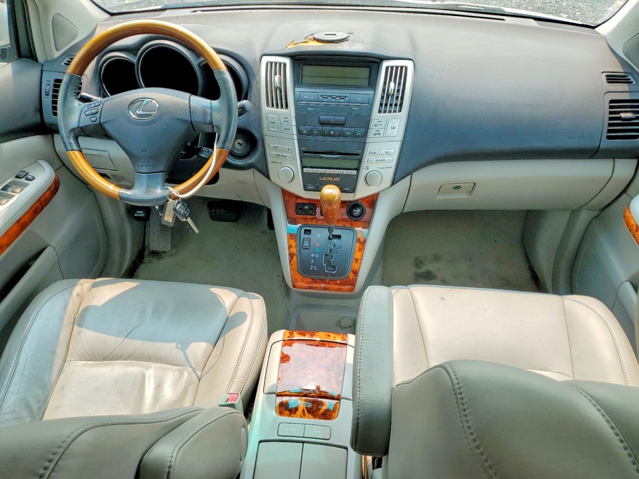 2007 Lexus Rx 350 Серебряный vin: 2T2HK31U97C040976