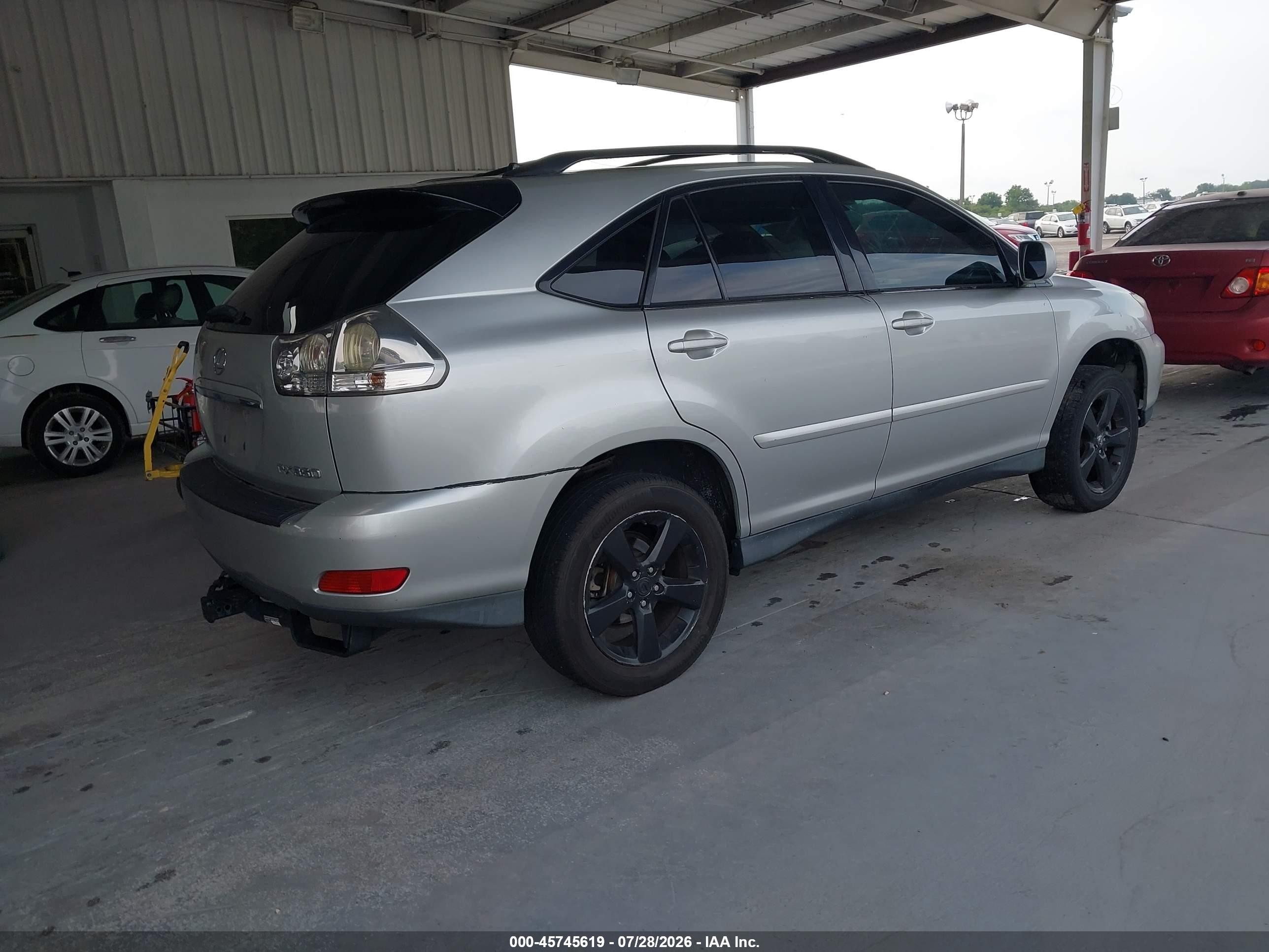 2007 Lexus Rx 350   Серебряный vin: 2T2HK31U97C044770