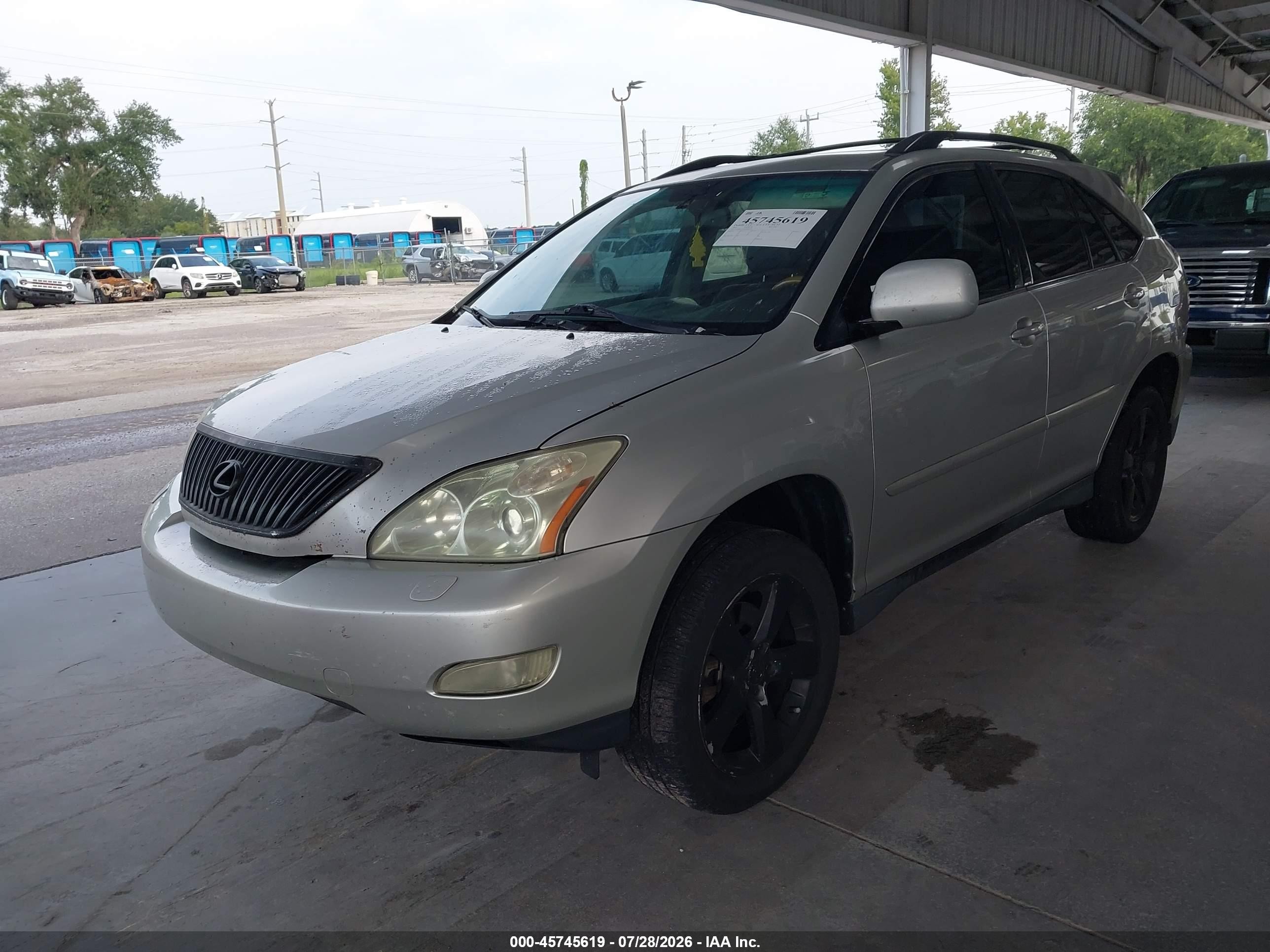 2007 Lexus Rx 350   Серебряный vin: 2T2HK31U97C044770
