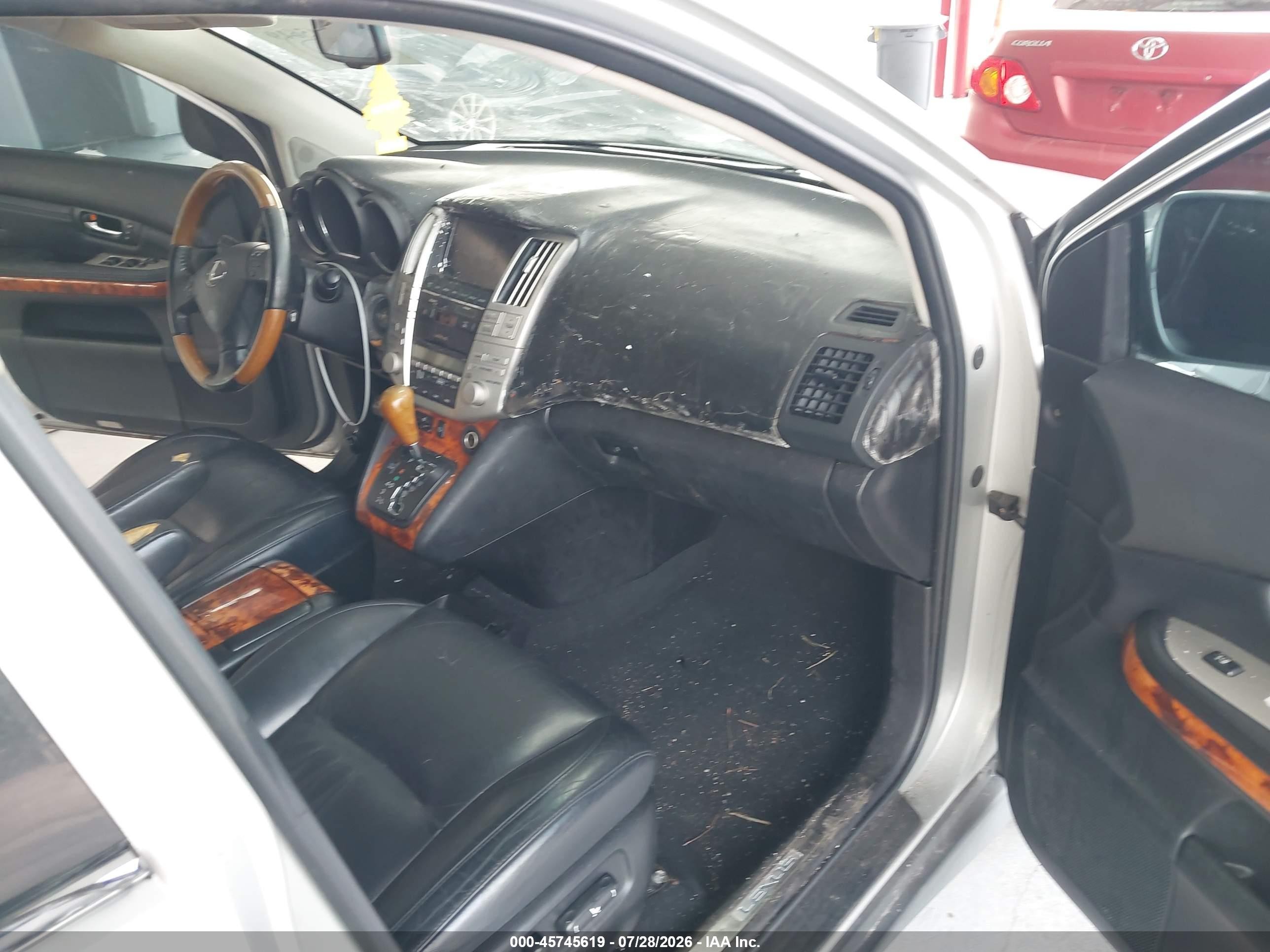 2007 Lexus Rx 350   Серебряный vin: 2T2HK31U97C044770