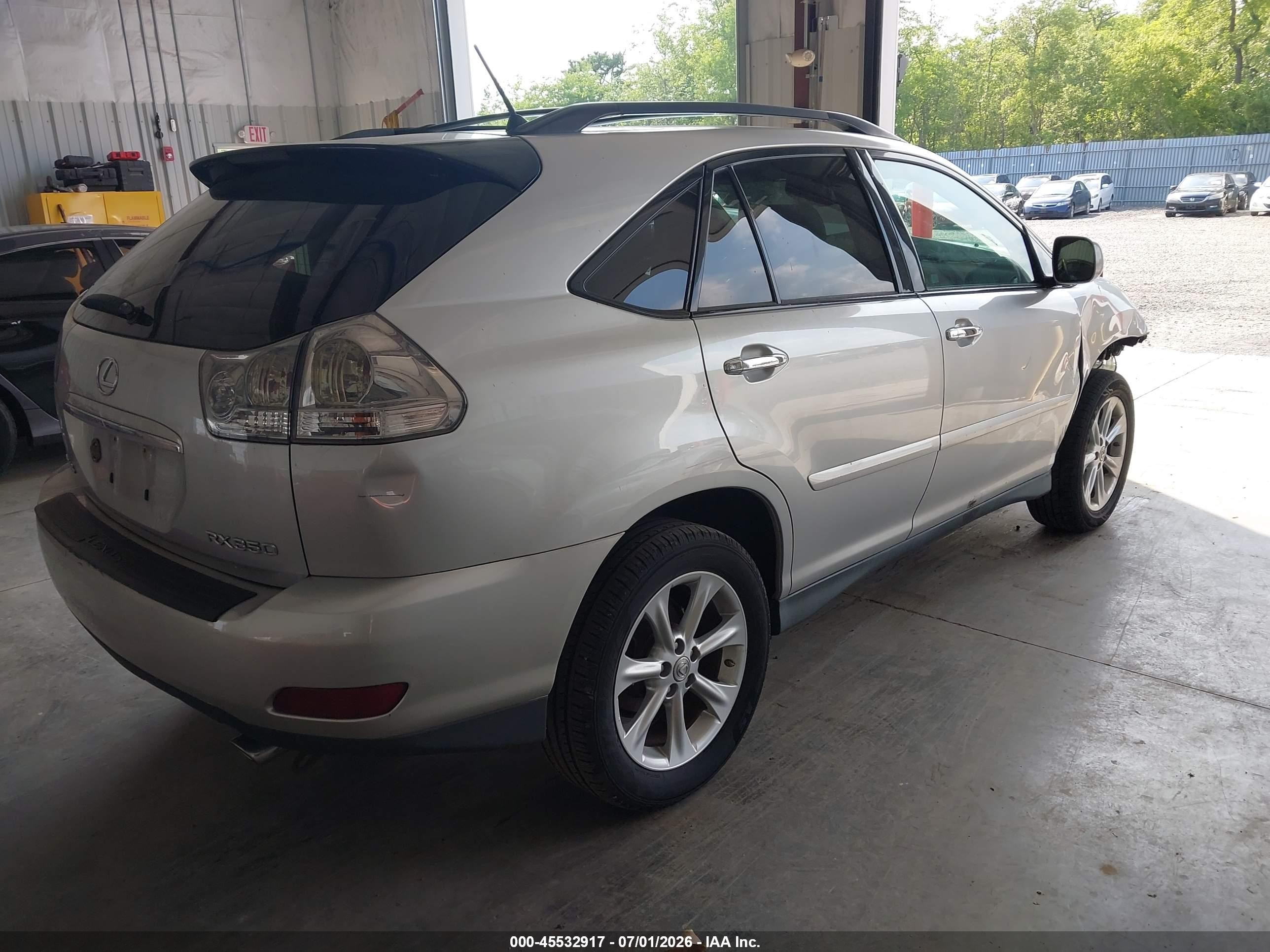 2008 Lexus Rx 350   Серый vin: 2T2HK31U98C048738
