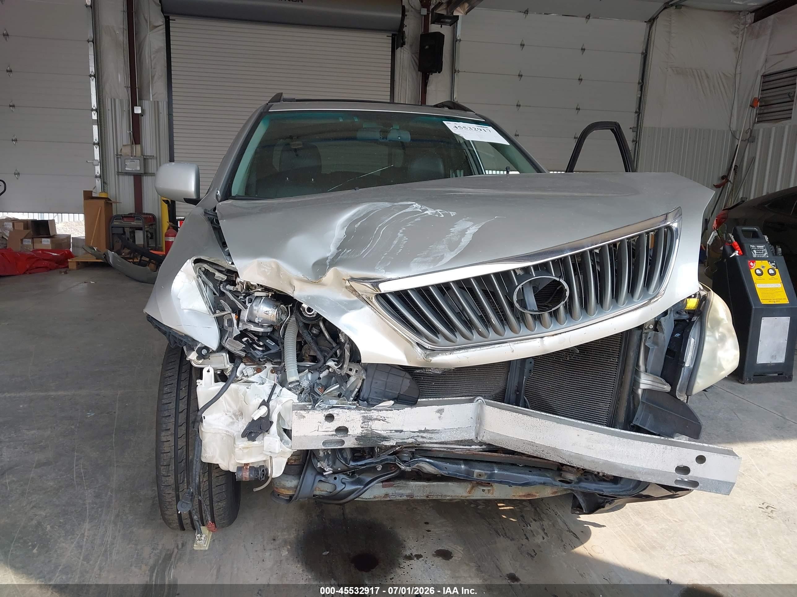 2008 Lexus Rx 350   Серый vin: 2T2HK31U98C048738