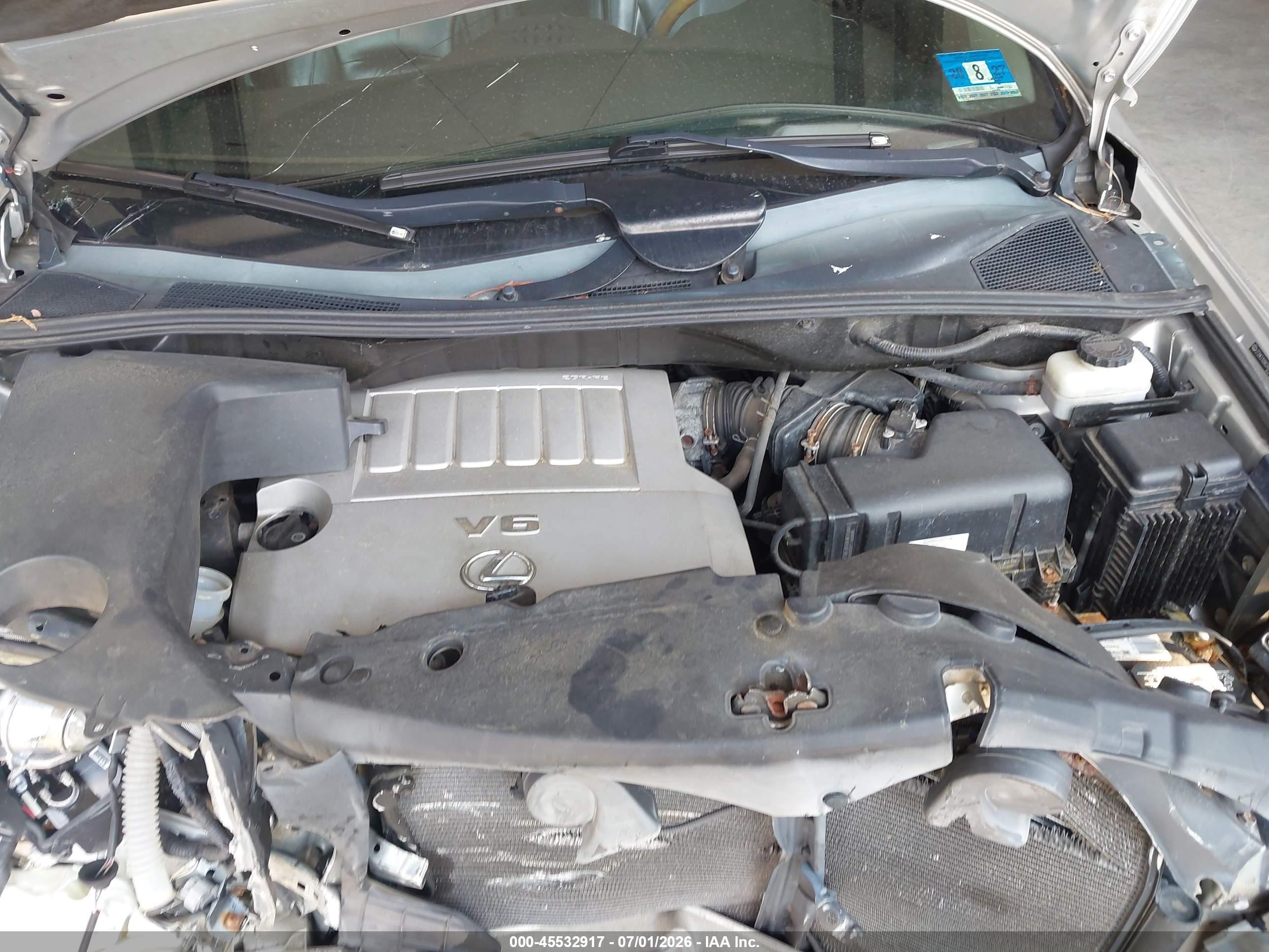 2008 Lexus Rx 350   Серый vin: 2T2HK31U98C048738