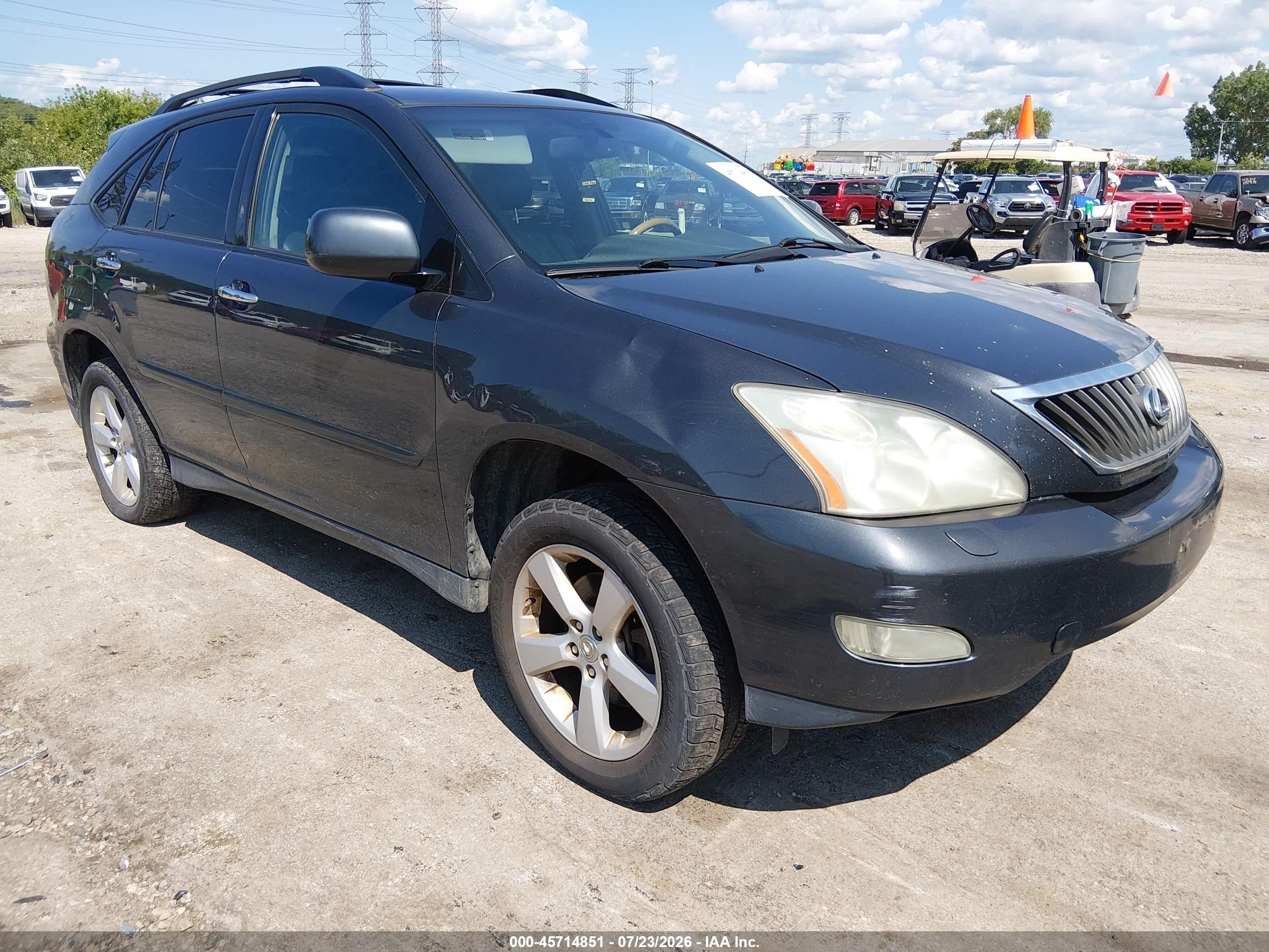 2008 Lexus Rx 350   Серый vin: 2T2HK31U98C051106