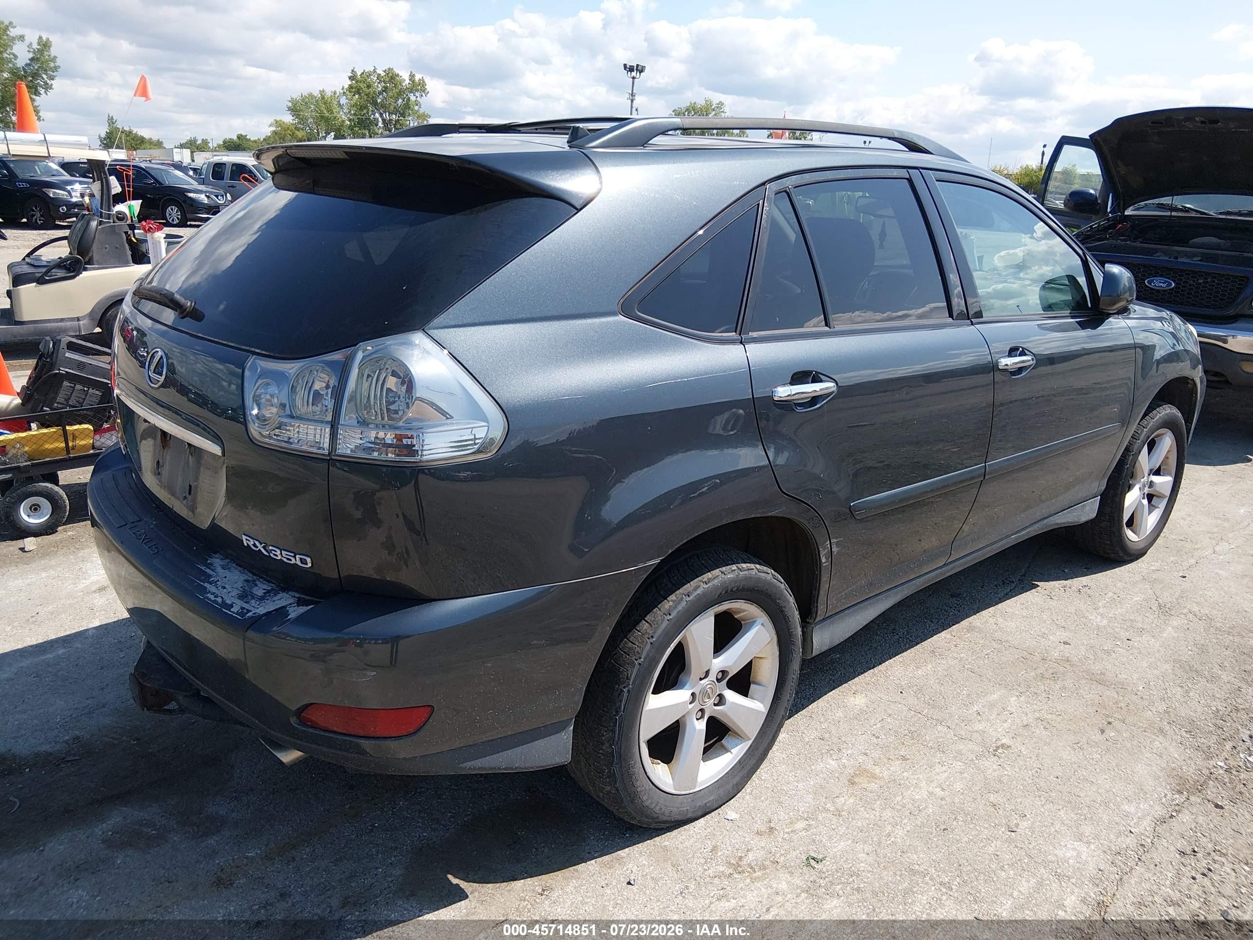 2008 Lexus Rx 350   Gray vin: 2T2HK31U98C051106