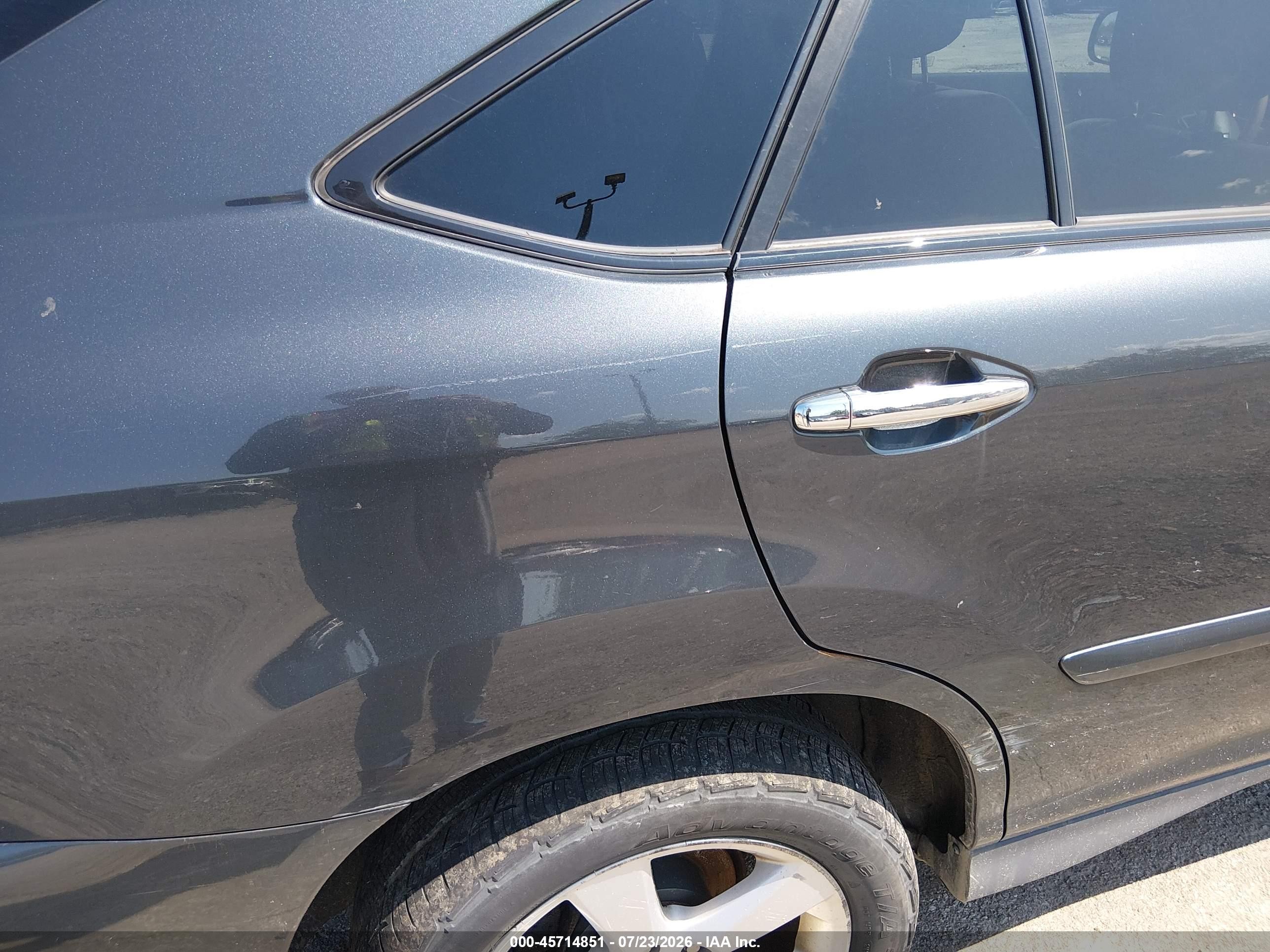 2008 Lexus Rx 350   Gray vin: 2T2HK31U98C051106