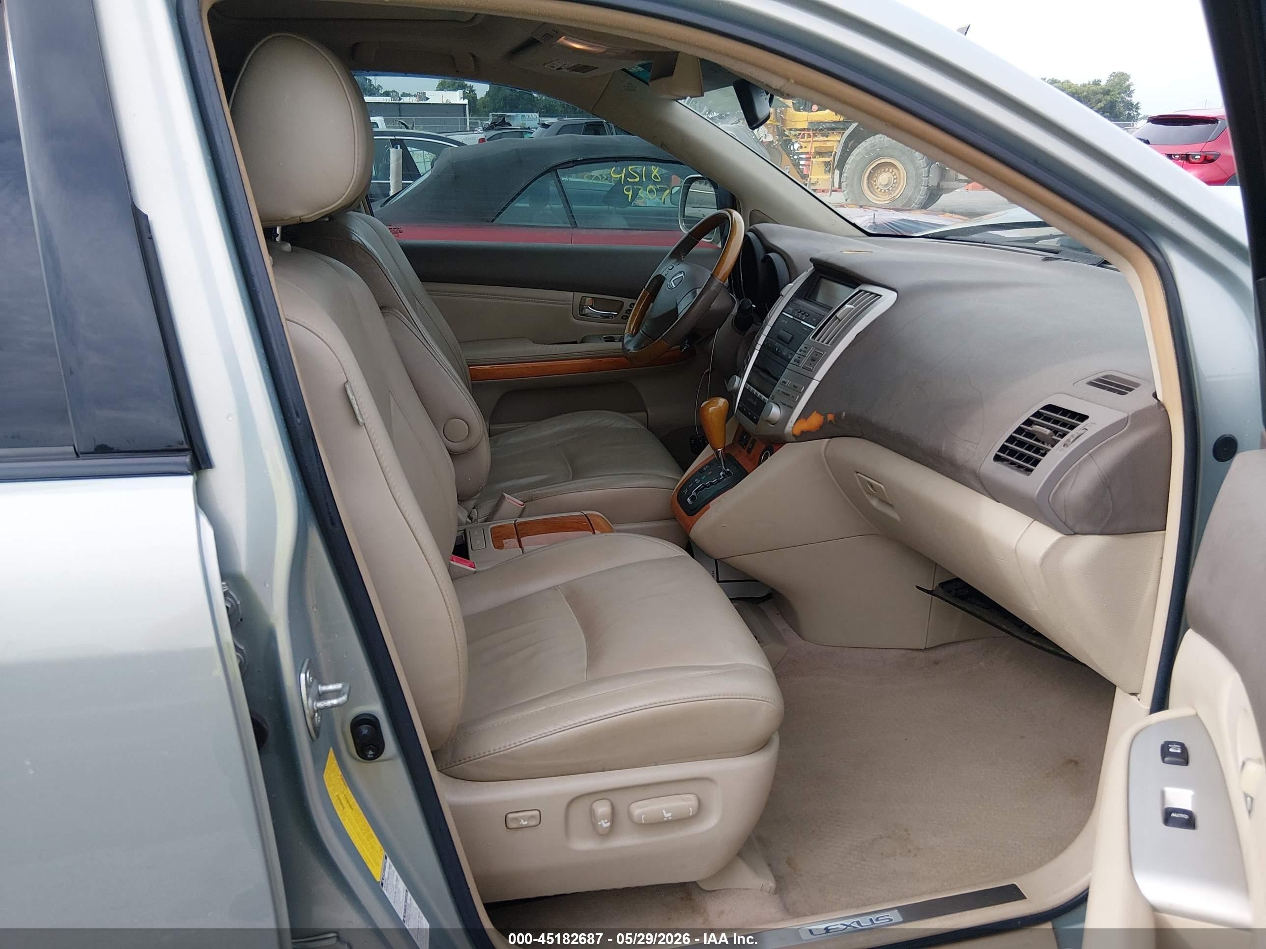 2008 Lexus Rx 350   Silver vin: 2T2HK31U98C052465