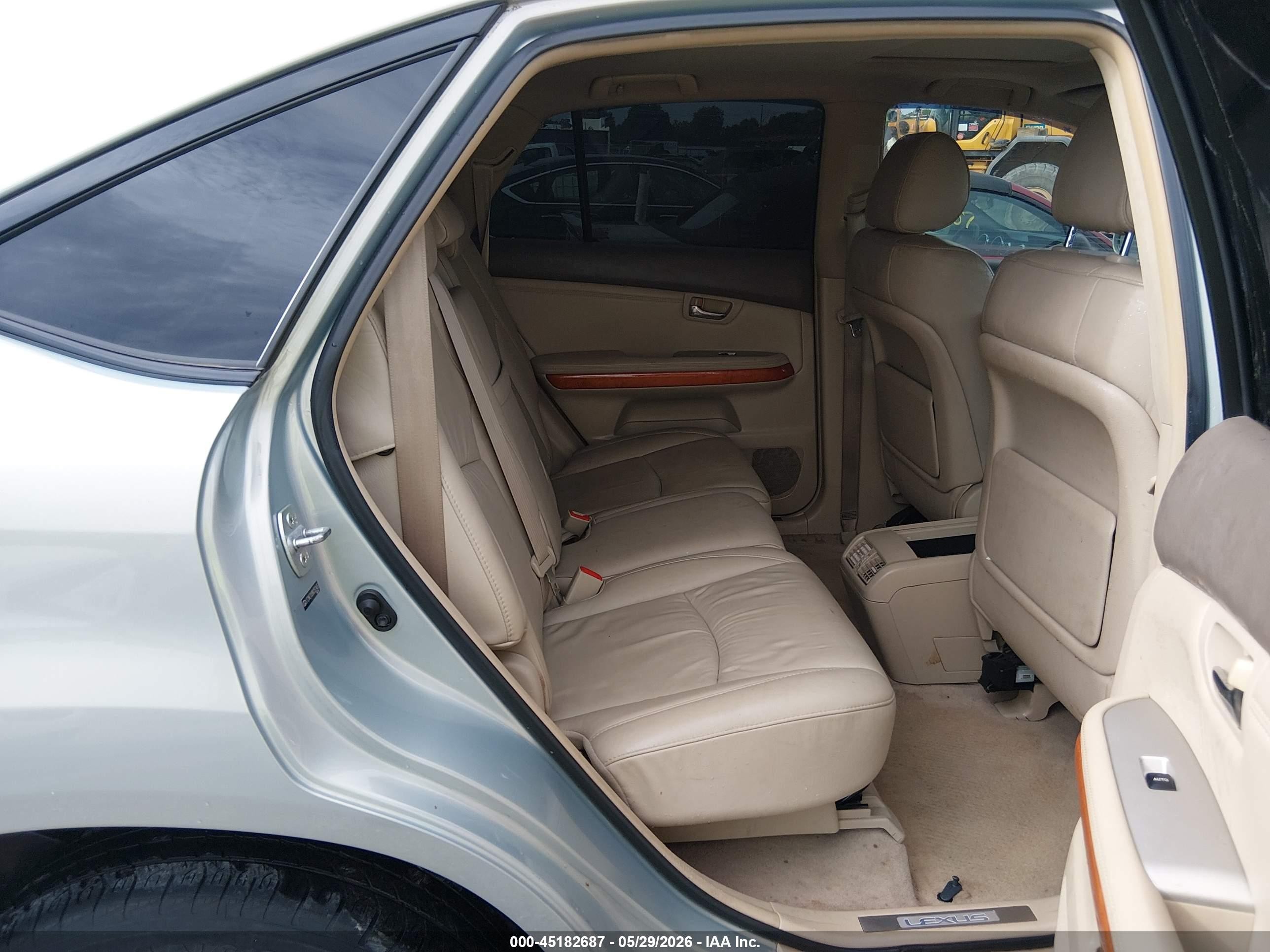 2008 Lexus Rx 350   Silver vin: 2T2HK31U98C052465