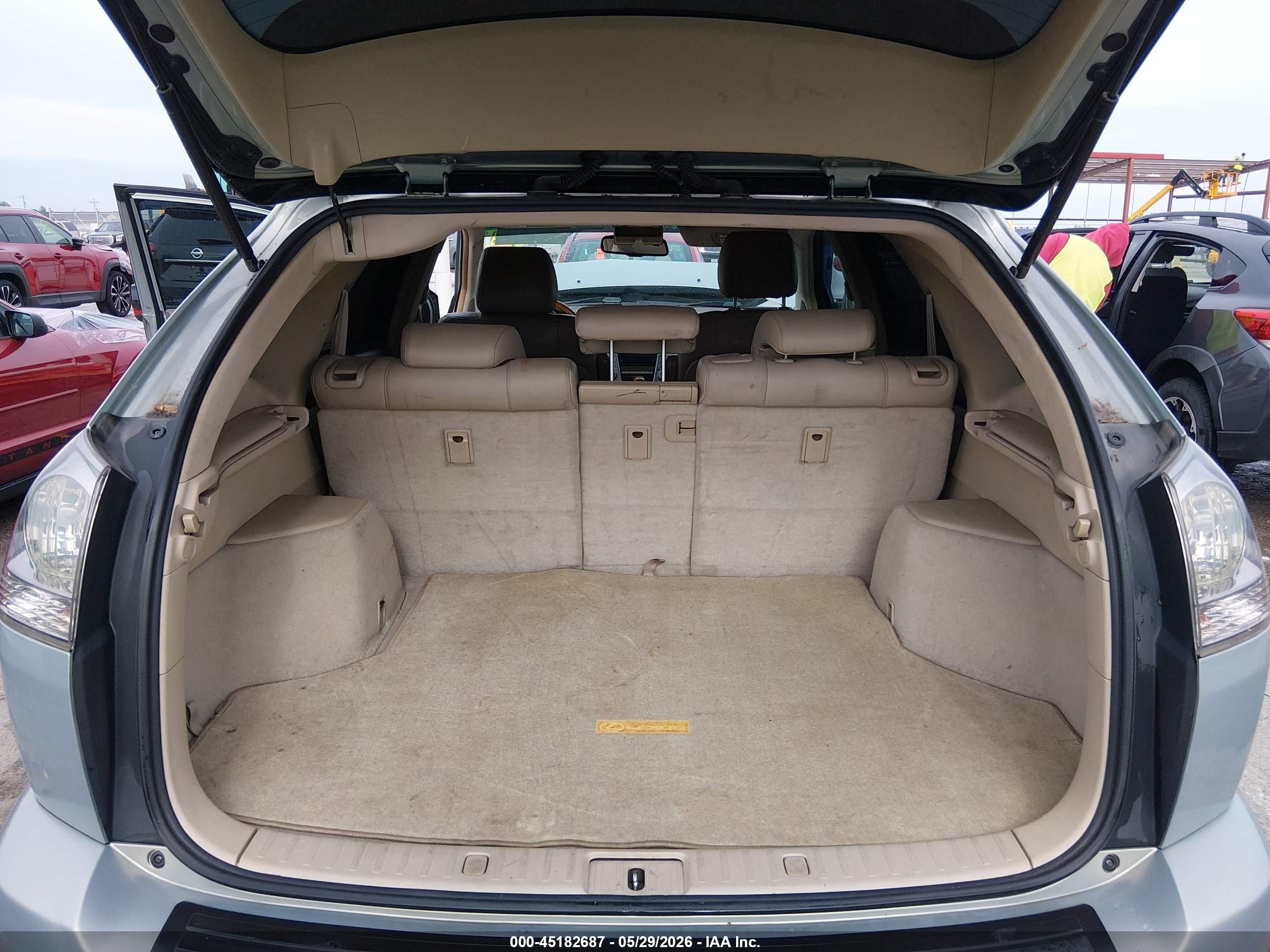 2008 Lexus Rx 350   Silver vin: 2T2HK31U98C052465