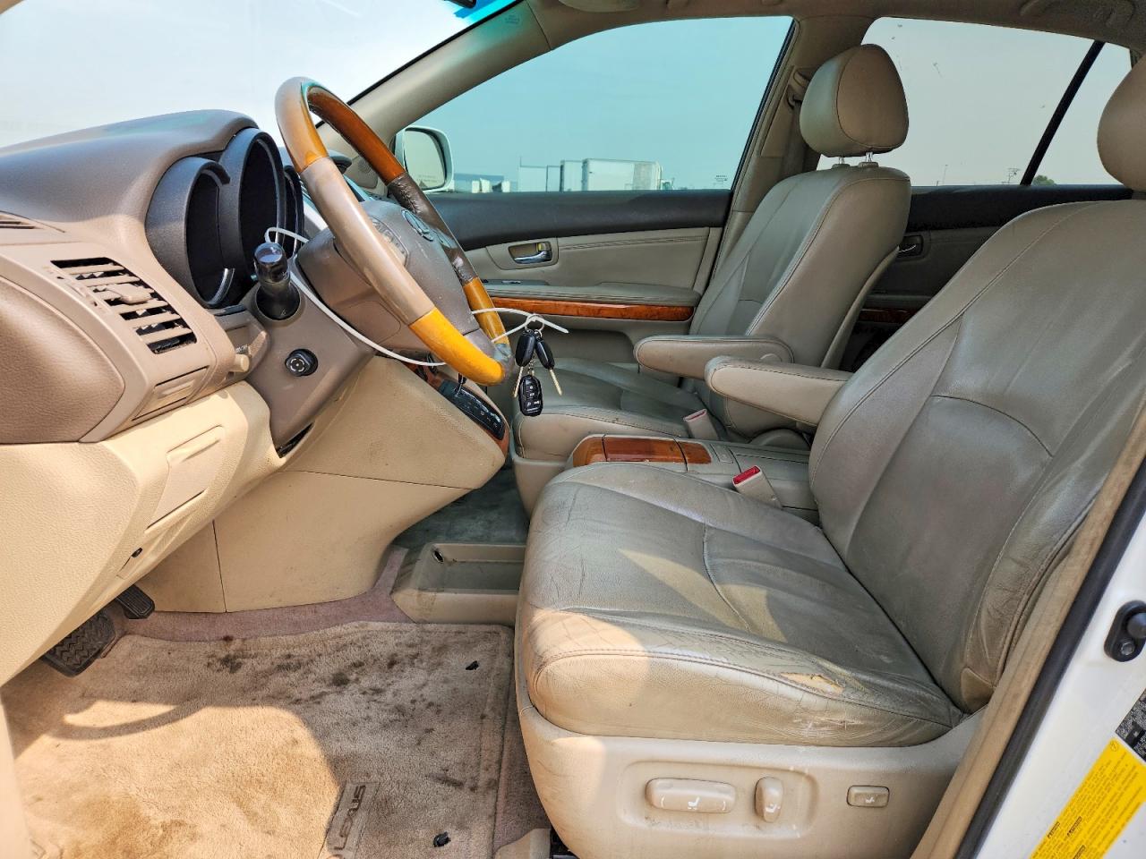 2008 Lexus Rx 350 White vin: 2T2HK31U98C052840