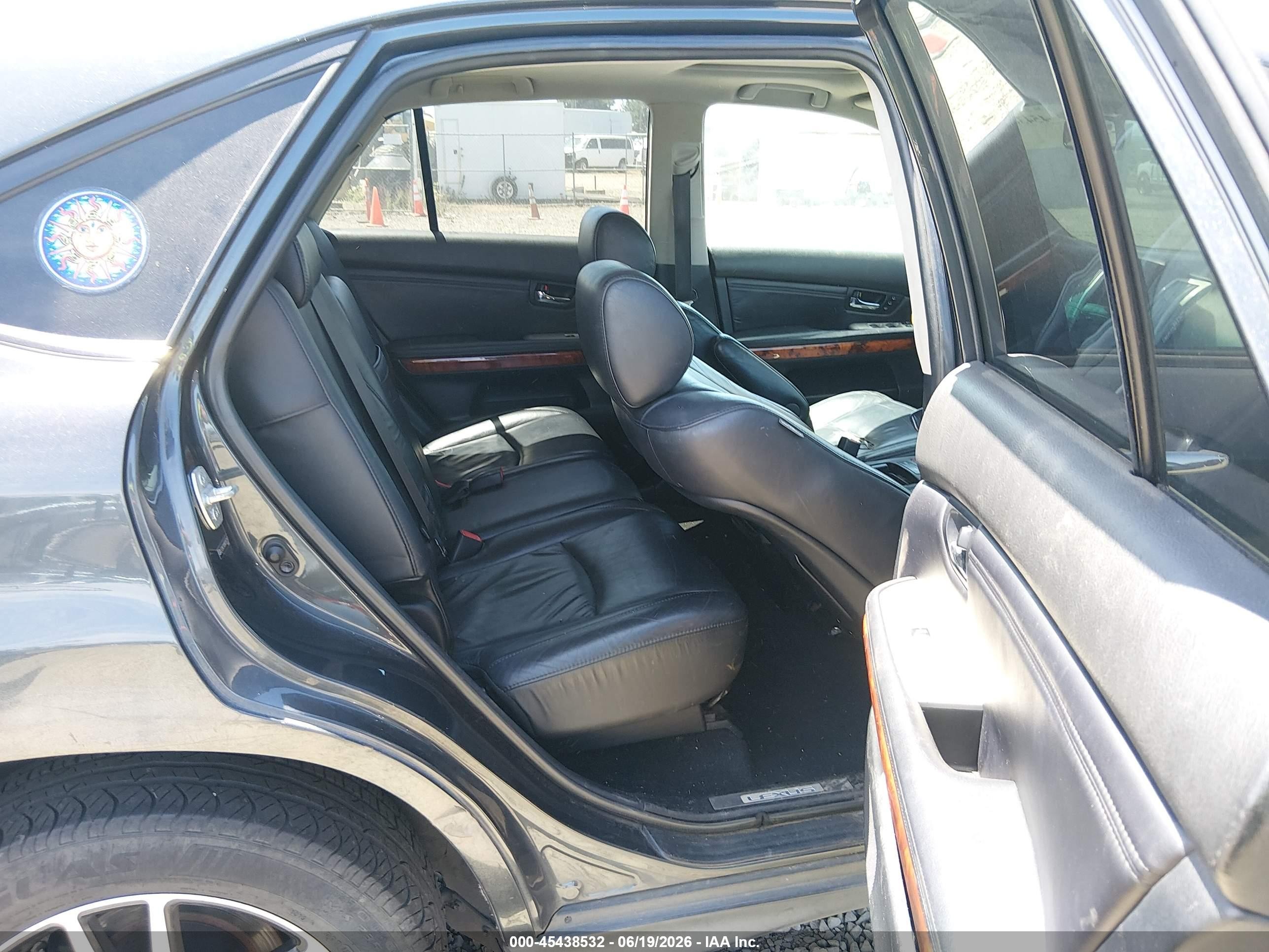 2008 Lexus Rx 350   Black vin: 2T2HK31U98C057357