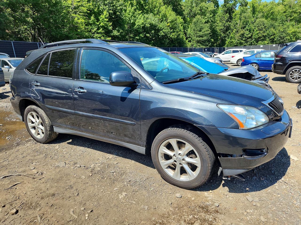 2008 Lexus Rx 350 Blue vin: 2T2HK31U98C064051