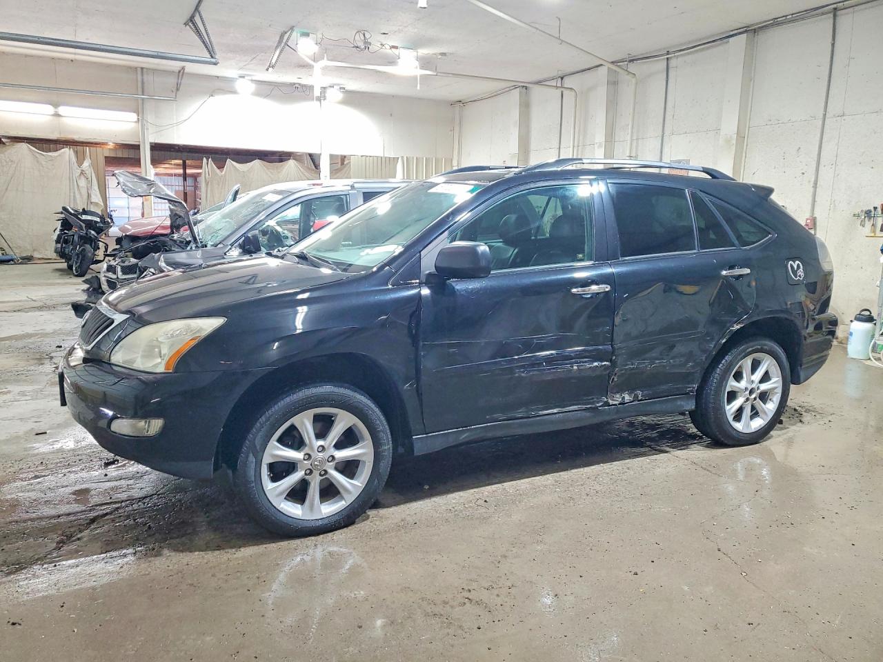 2008 Lexus Rx 350 Black vin: 2T2HK31U98C078788