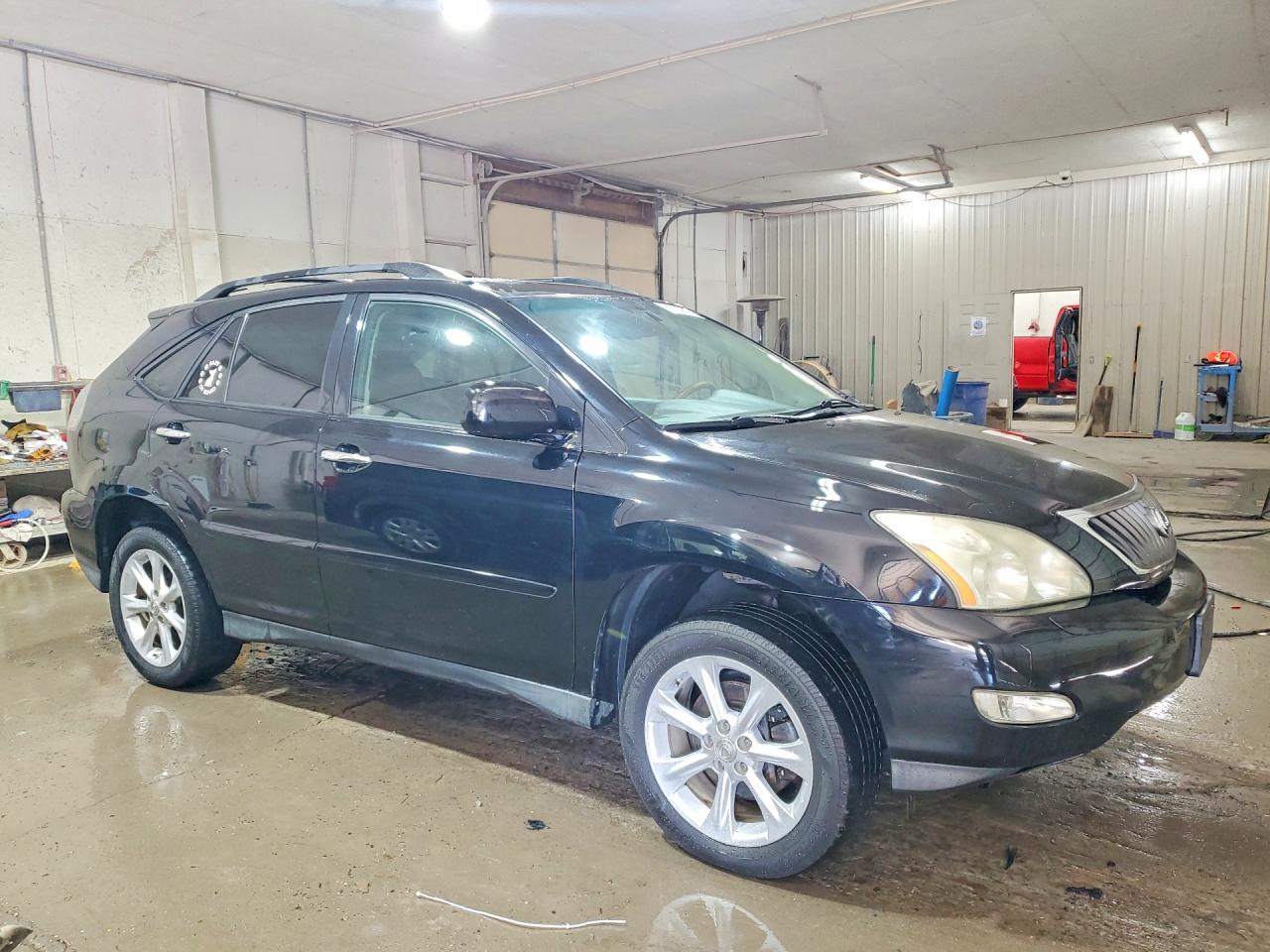 2008 Lexus Rx 350 Black vin: 2T2HK31U98C078788