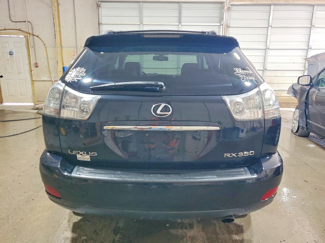2008 Lexus Rx 350 Black vin: 2T2HK31U98C078788