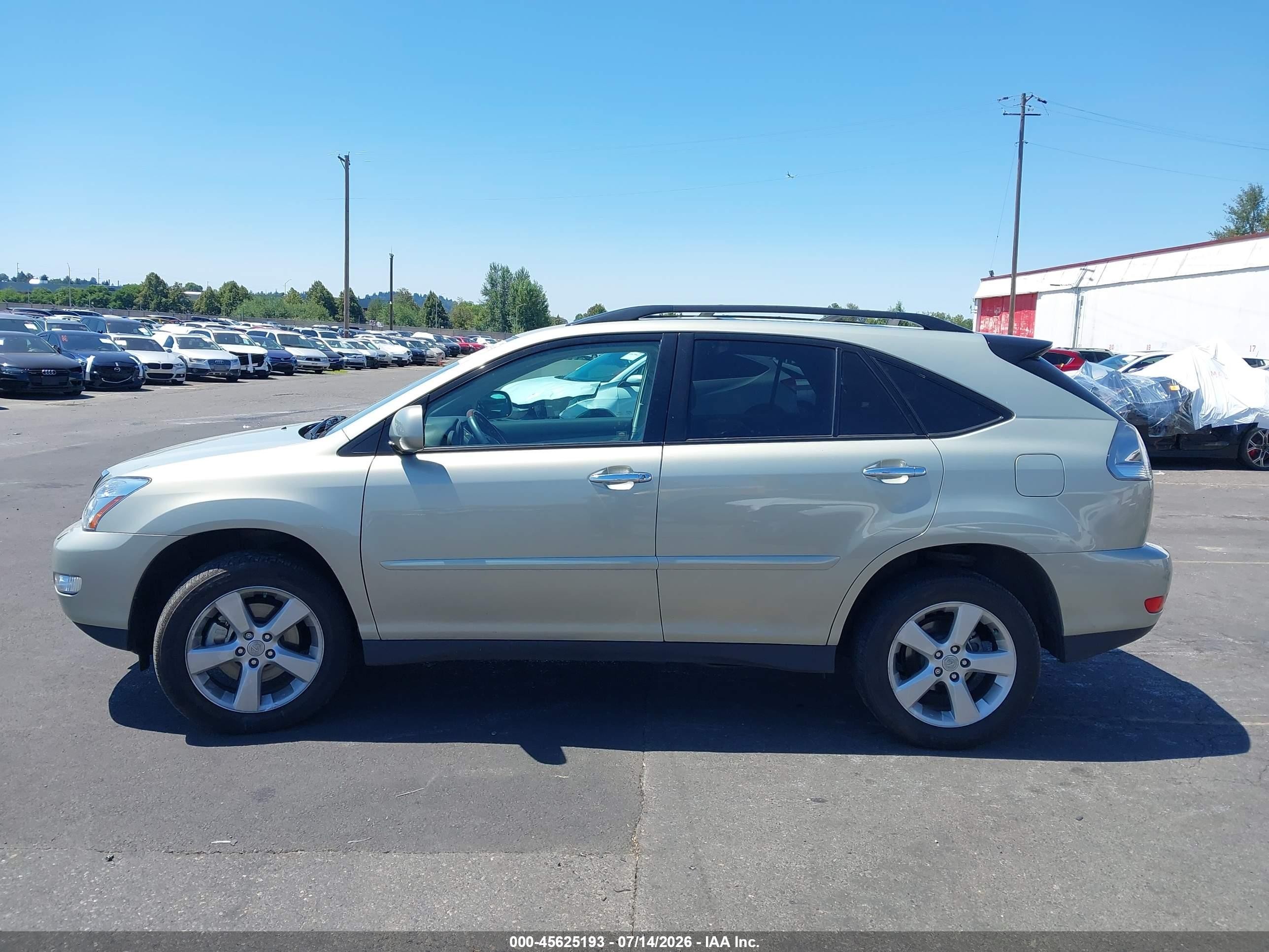 2008 Lexus Rx 350   Green vin: 2T2HK31U98C084719