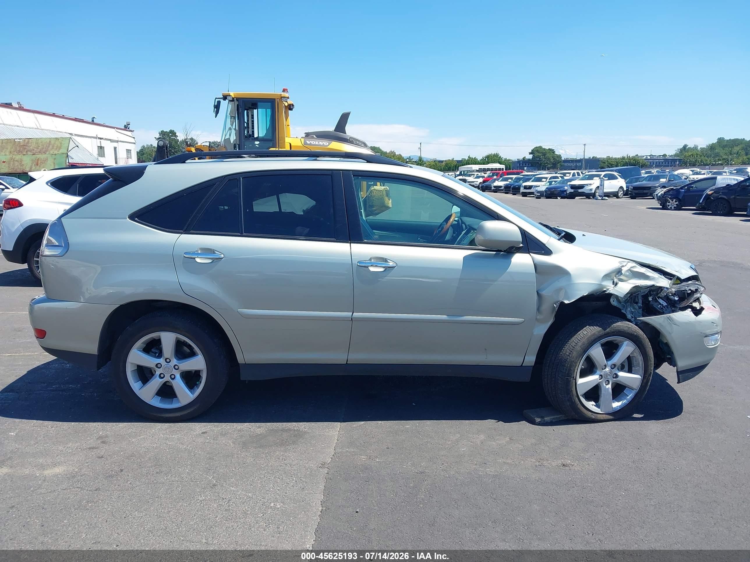 2008 Lexus Rx 350   Green vin: 2T2HK31U98C084719