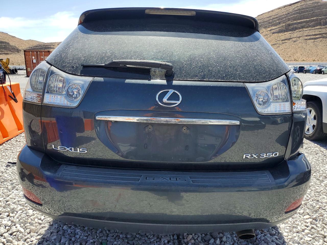 2008 Lexus Rx 350 Black vin: 2T2HK31U98C085675